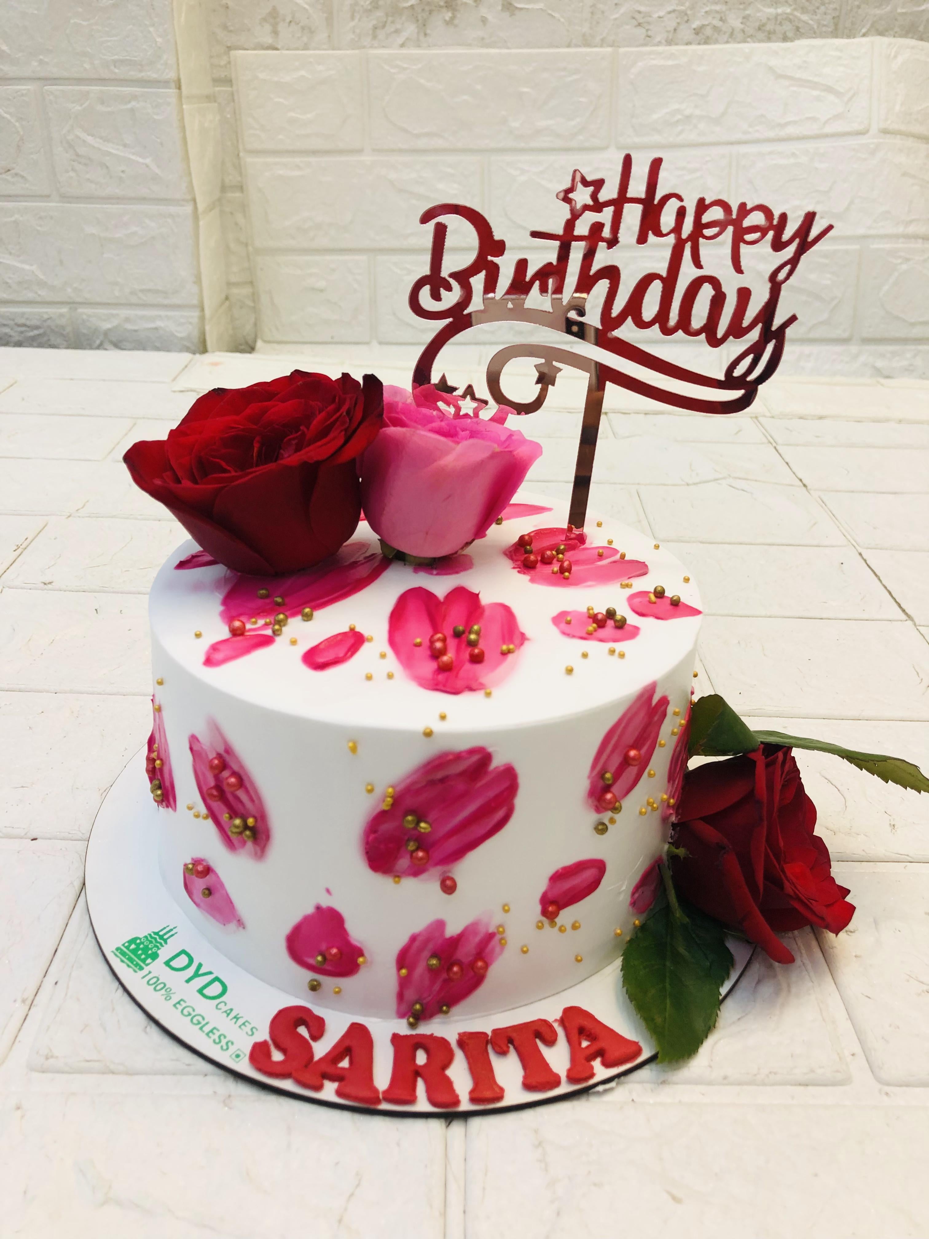 Rose Theme Cake