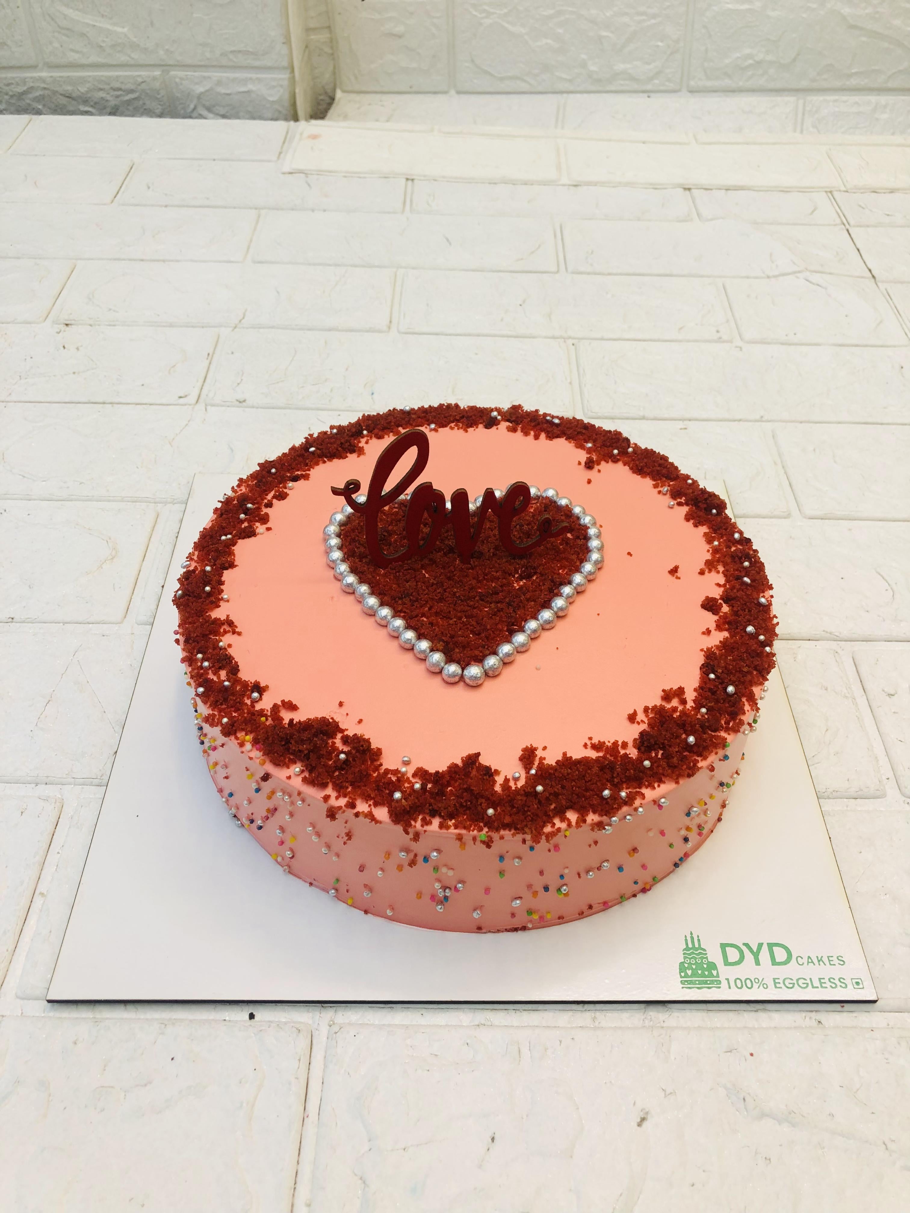 Red Velvety Love Cake