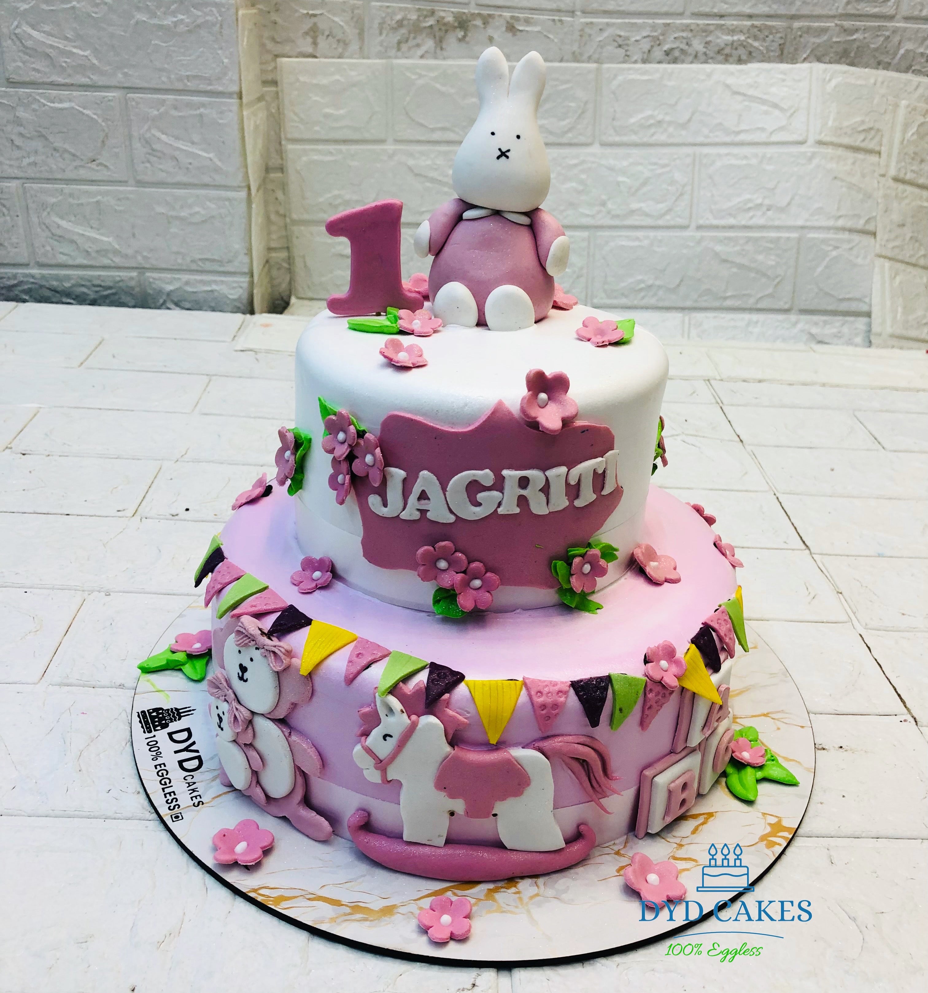 Rabbit Butter Cream Cake