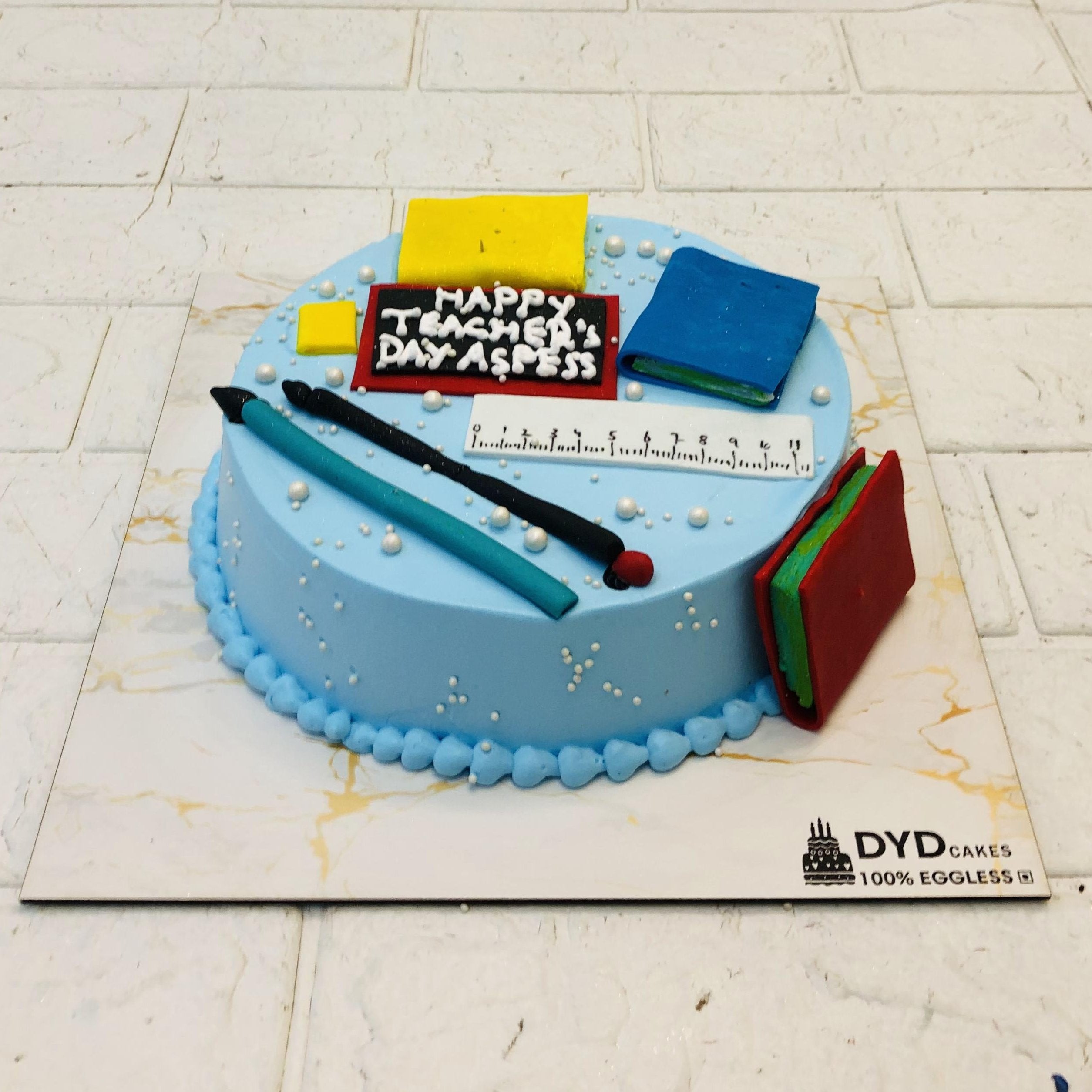 Books Theme Cake