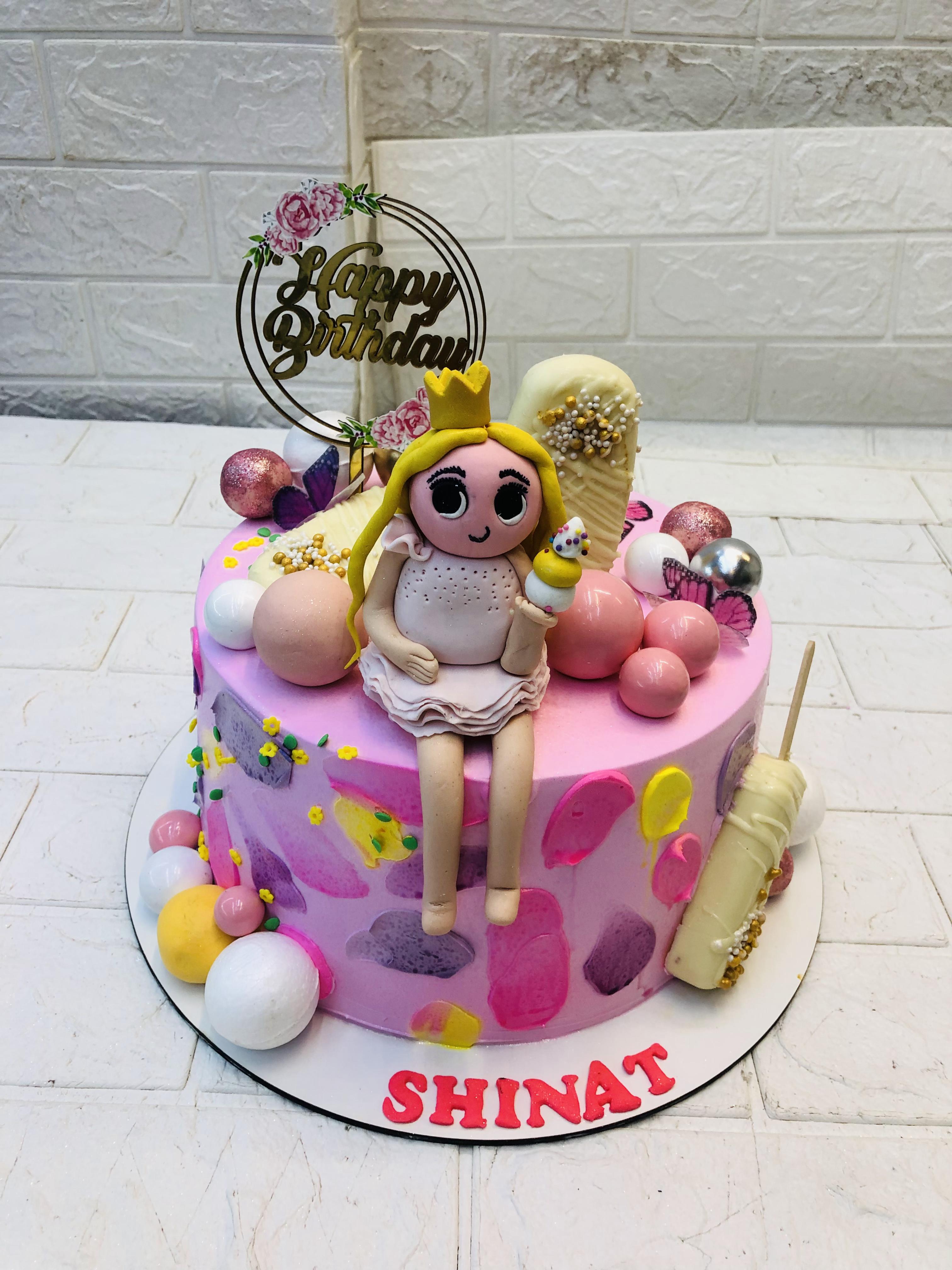 Pastel Princess Fancy Cake