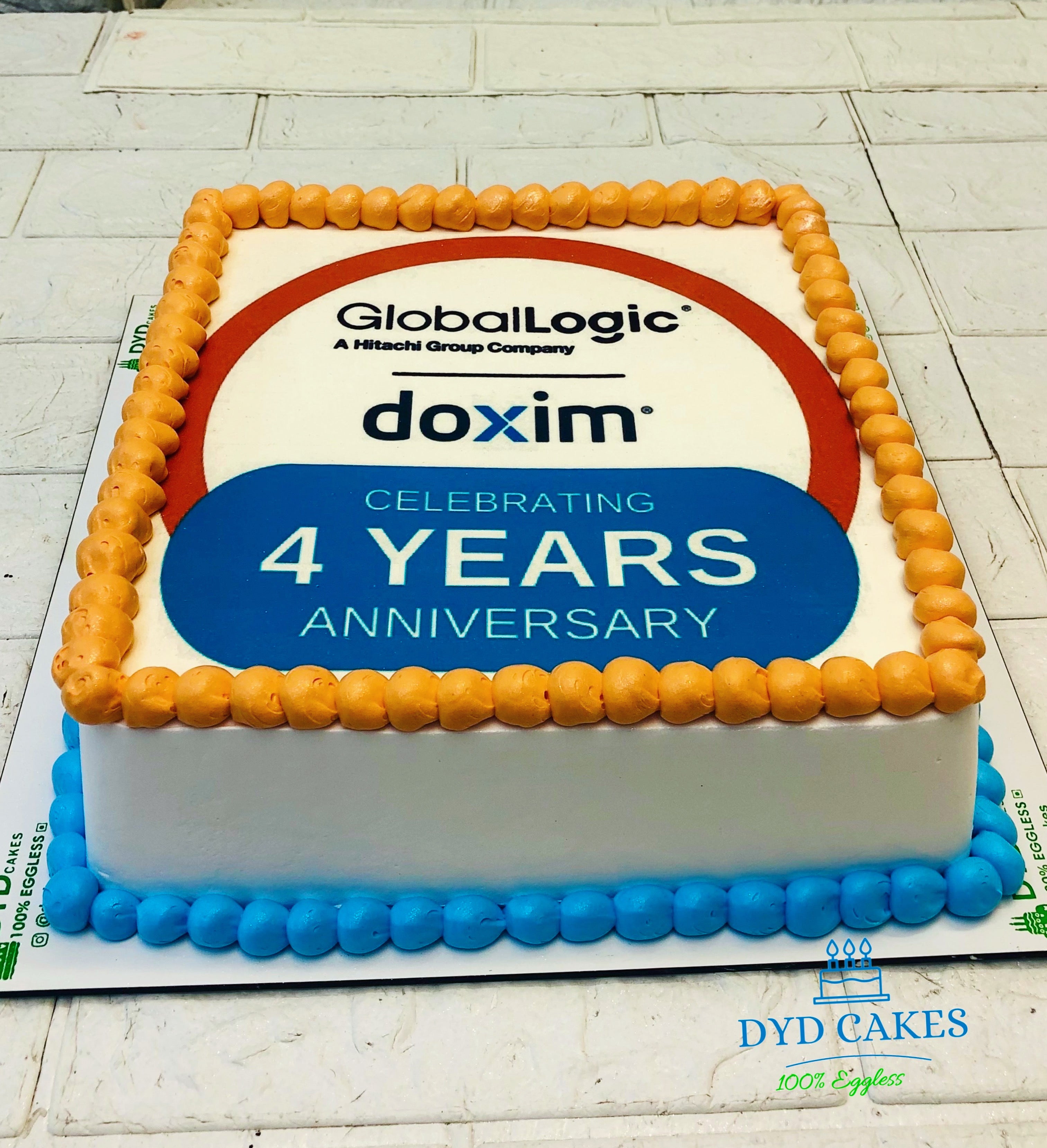 Company's Aniversary Cake