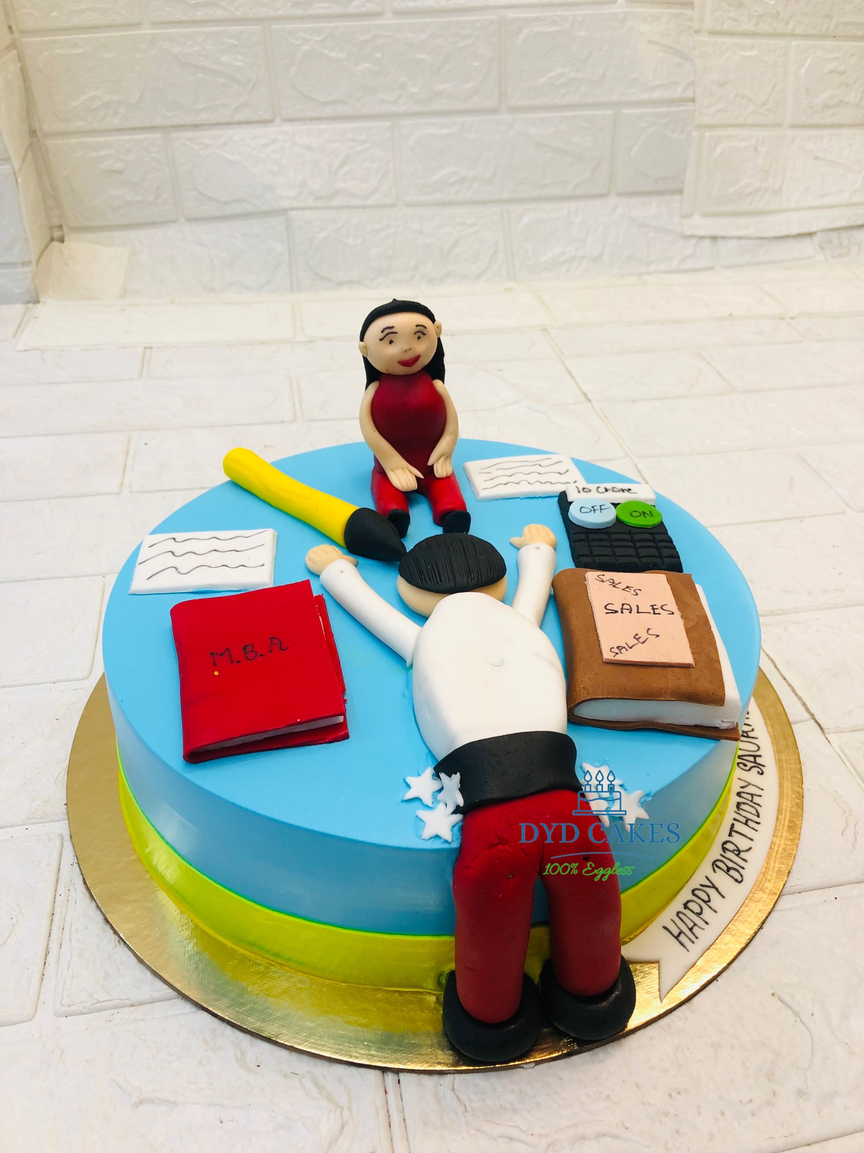 Working Class Cake Workaholic Cakes – Bento Cakes Noida
