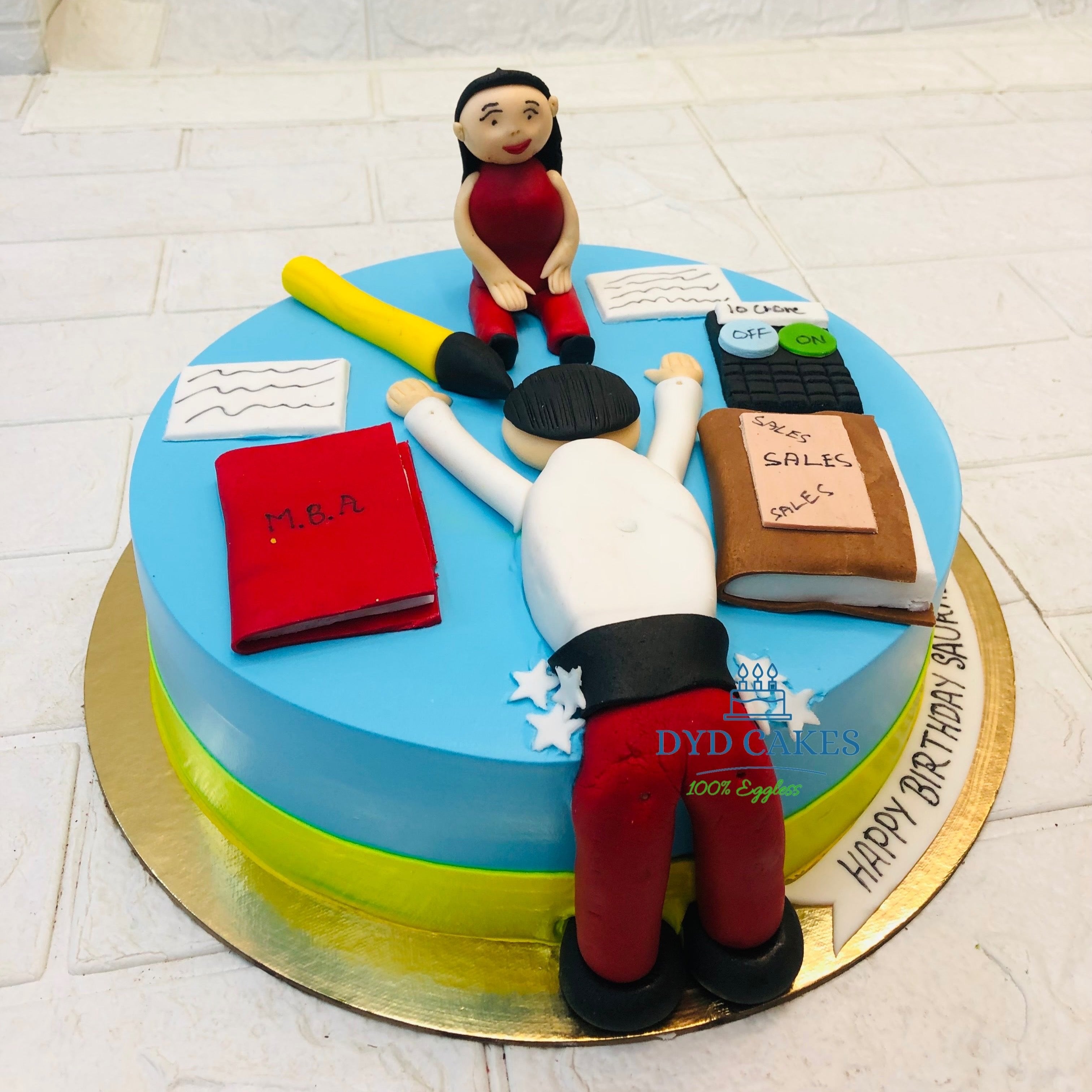 Working CA Theme Cake