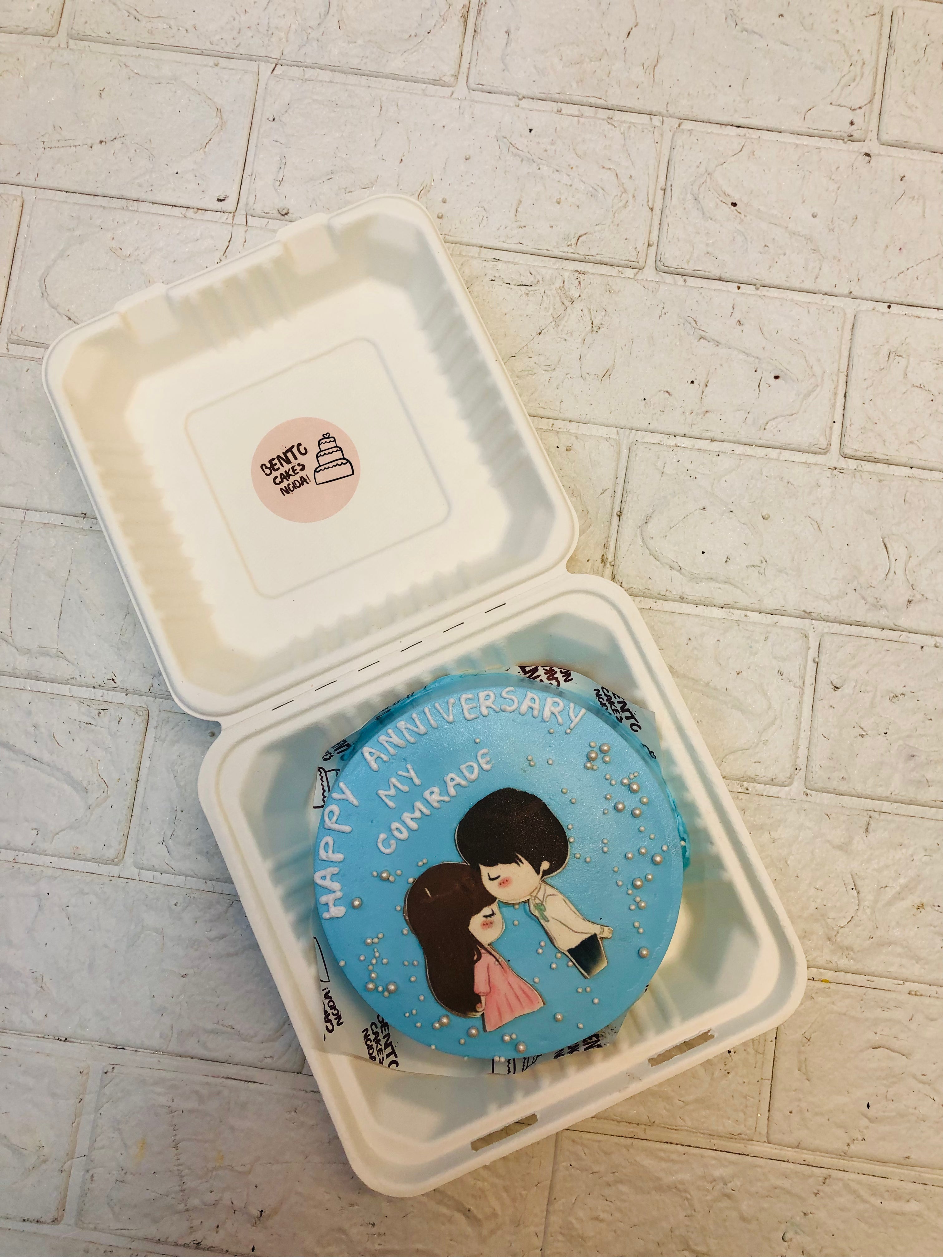 My Comrade Anniversary Bento Cake