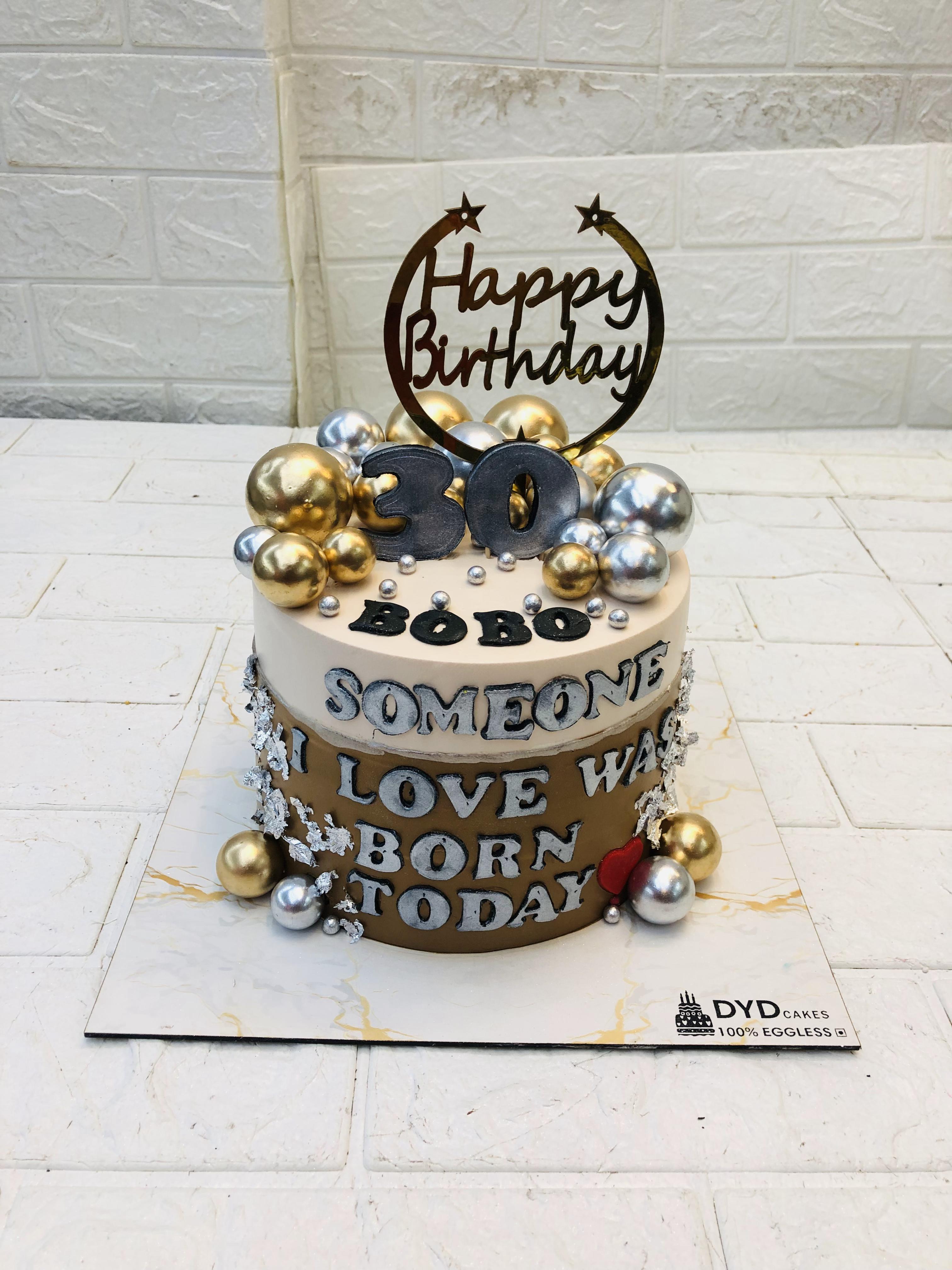 Boss Theme Cake
