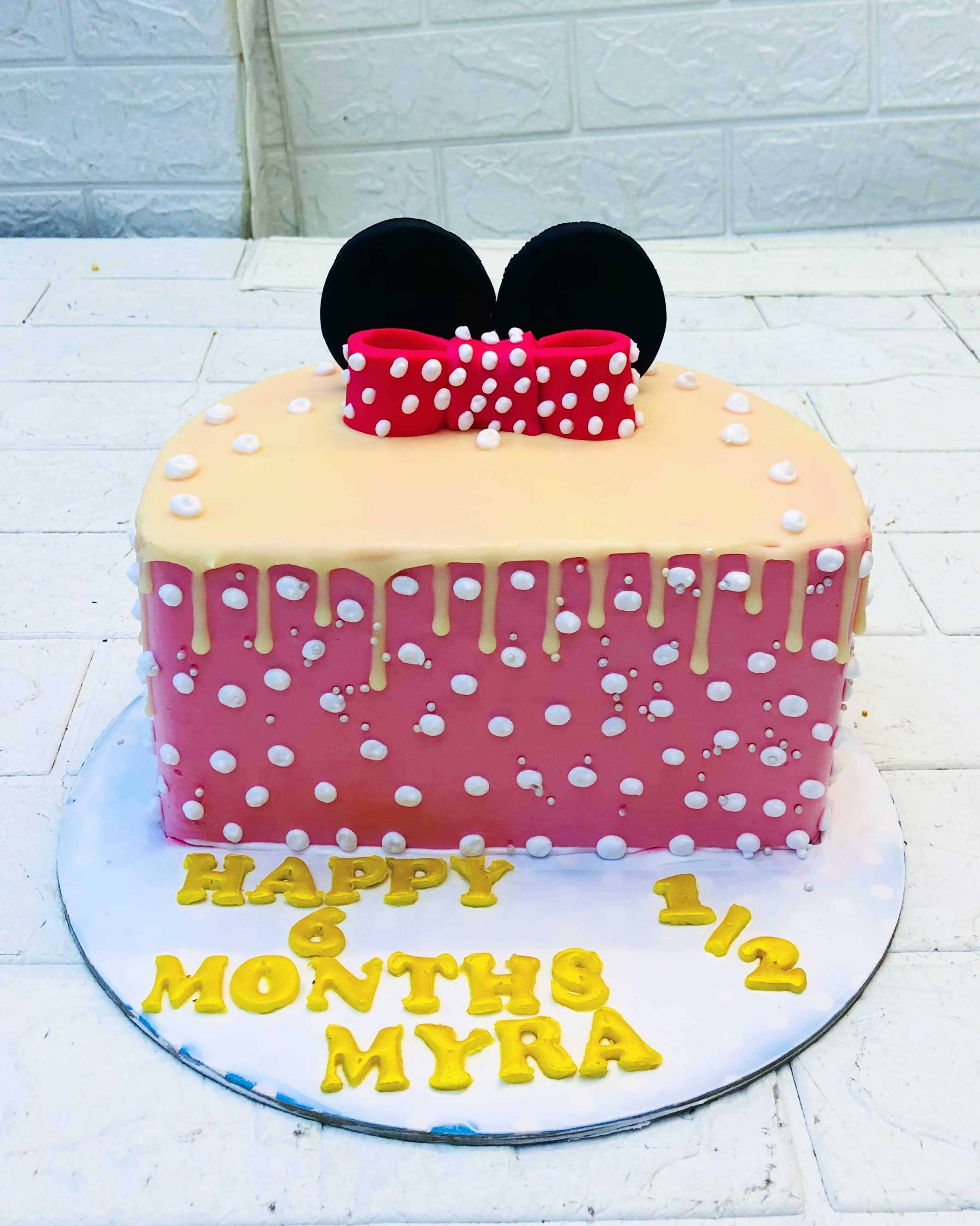 Sweet Baby Girl Birthday Cake