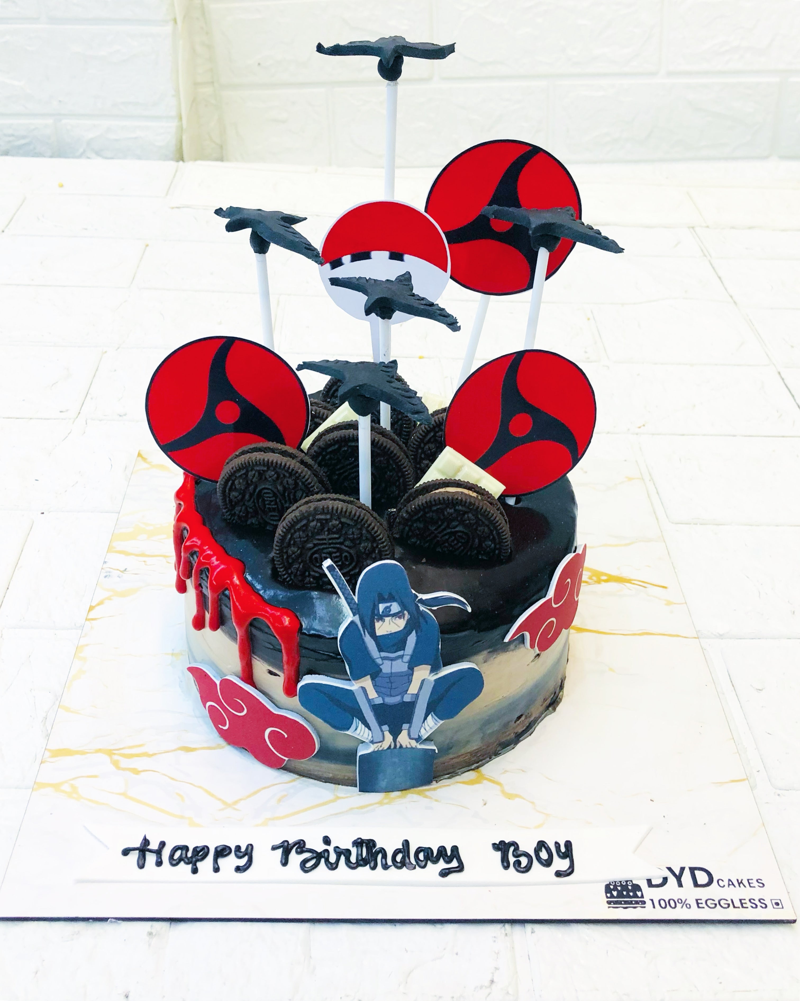 Itachi Naruto Cake