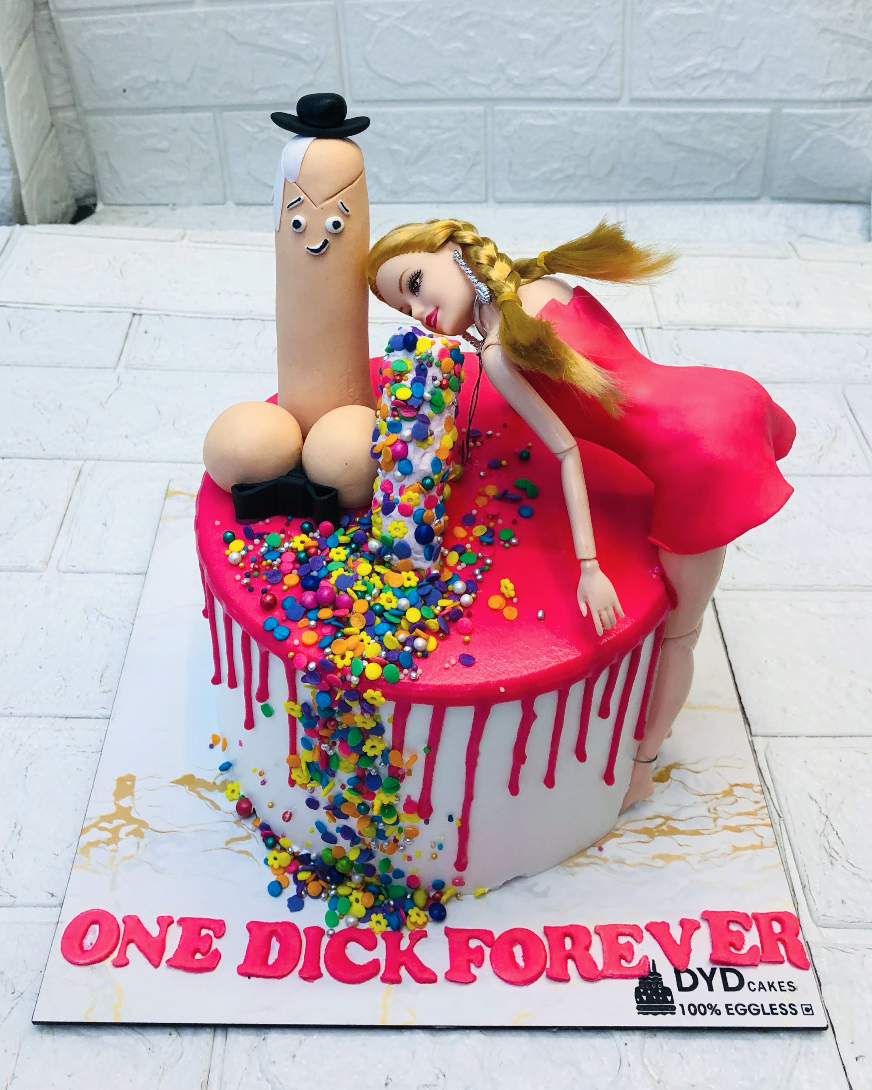 One Dick Forever Cake