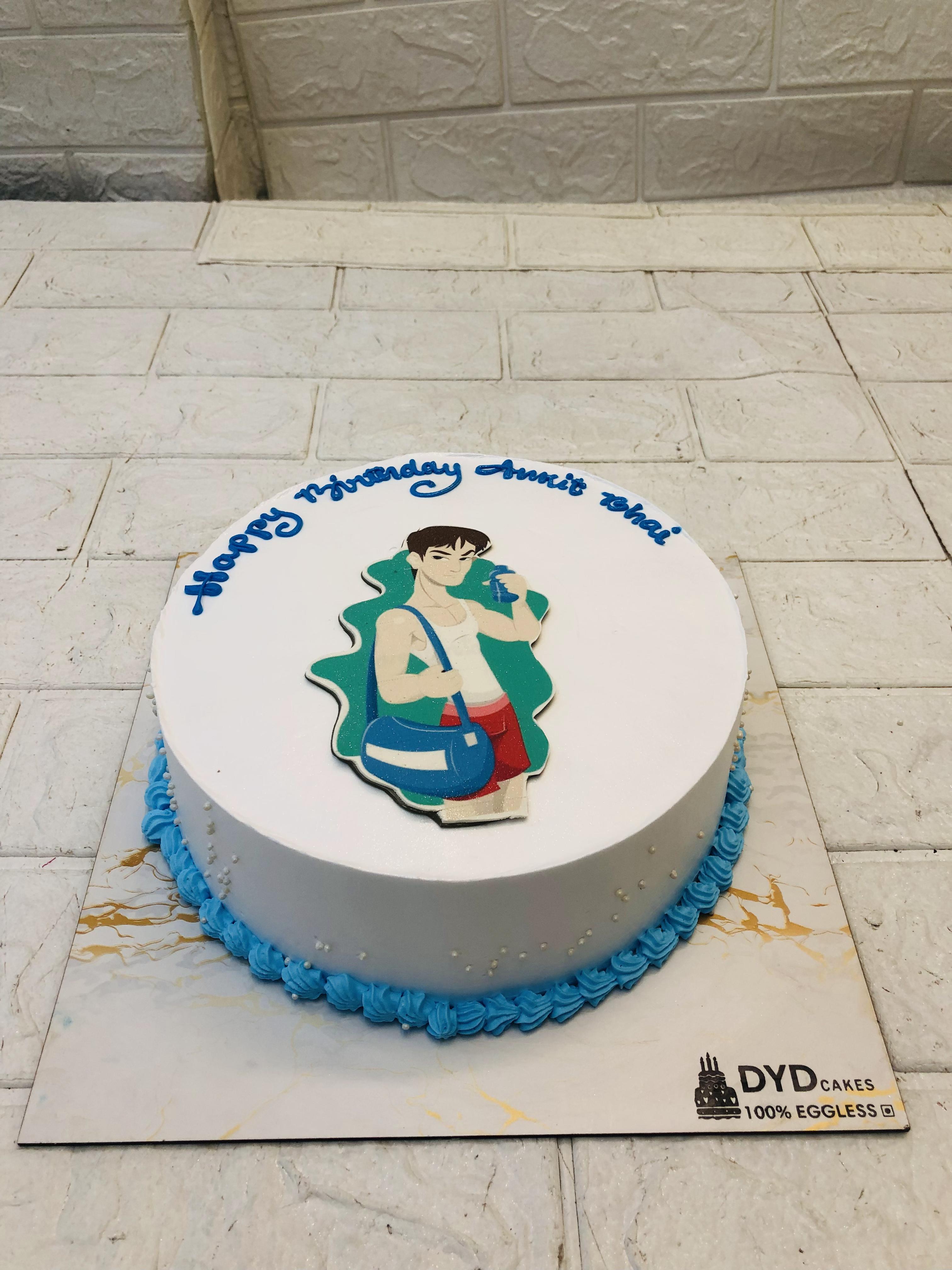 Gym Theme Cake 1