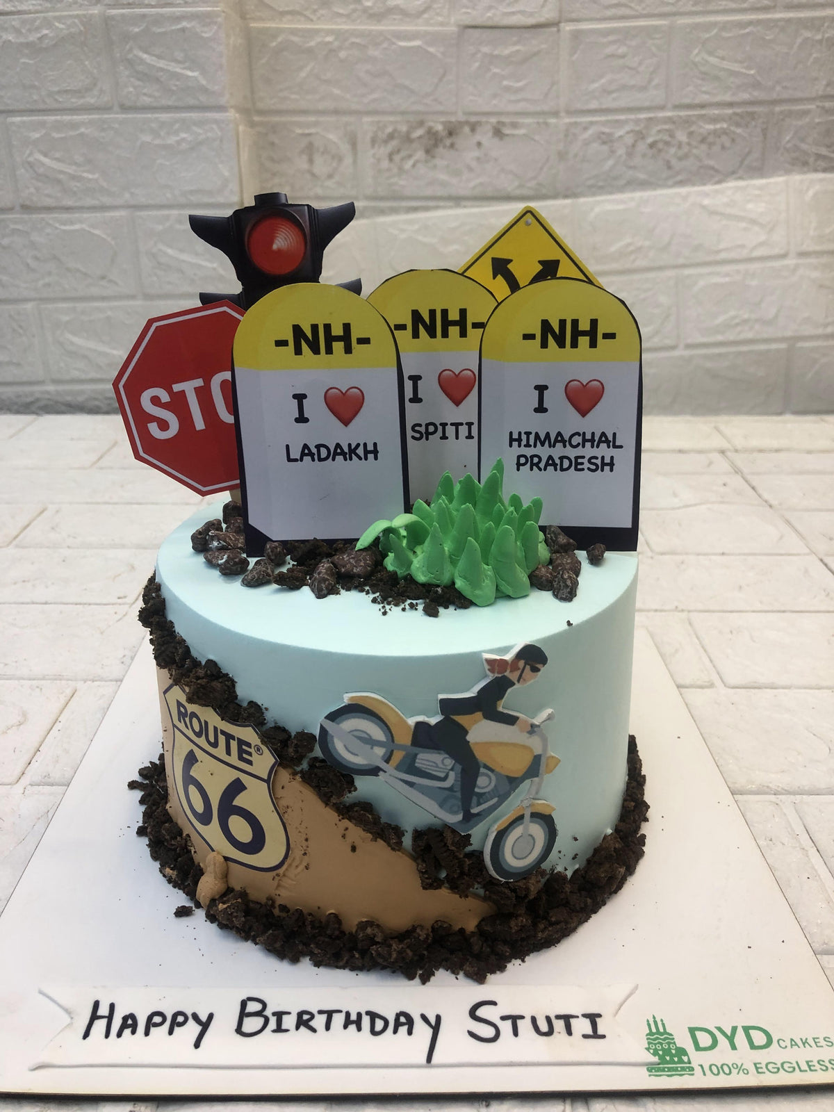 Ladakh Theme Cake