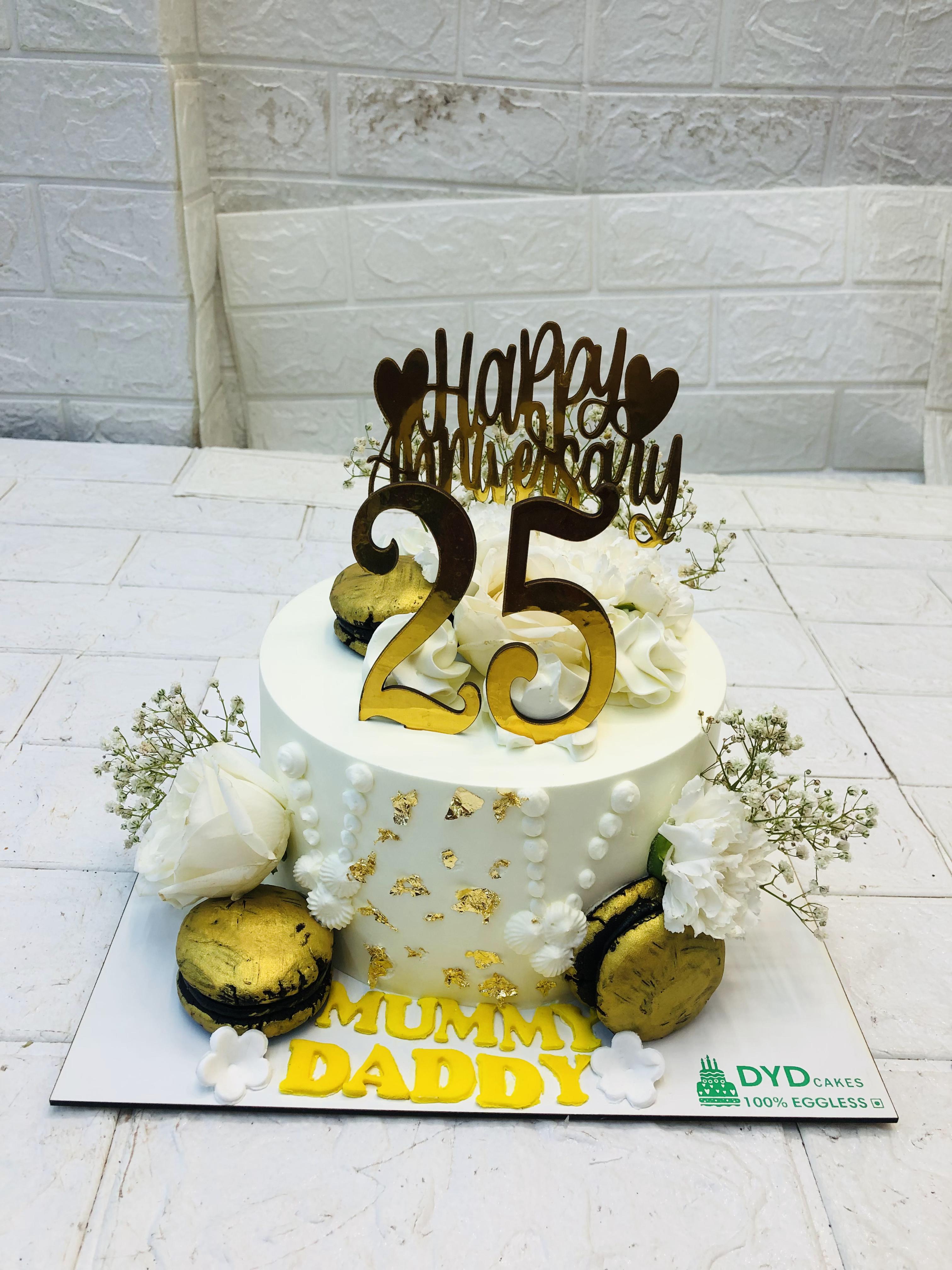Silver Jubilee Cake