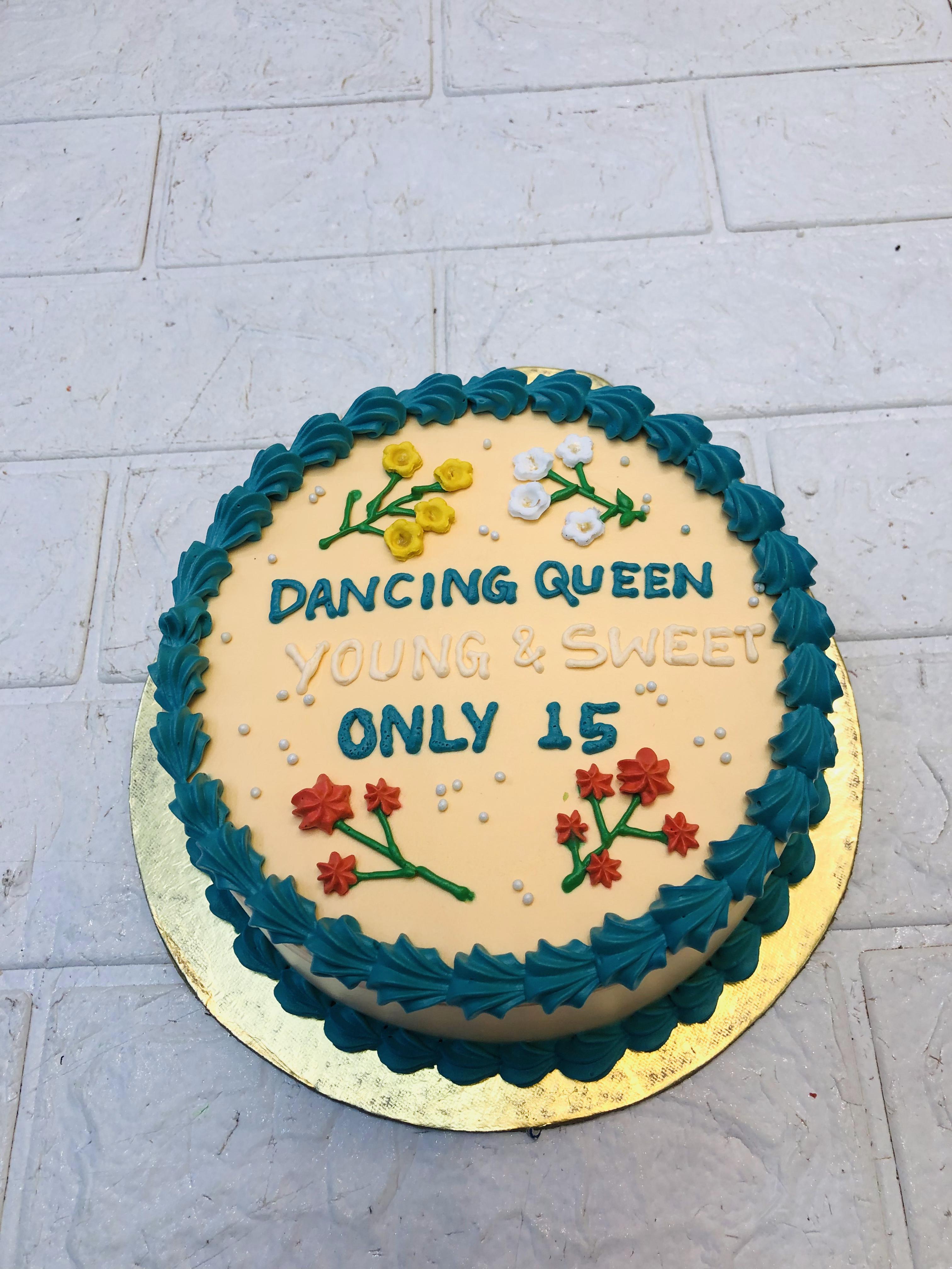 100% Eggless Dancing Queen Cake in Noida , Greater Noida, Delhi from DYD Cakes