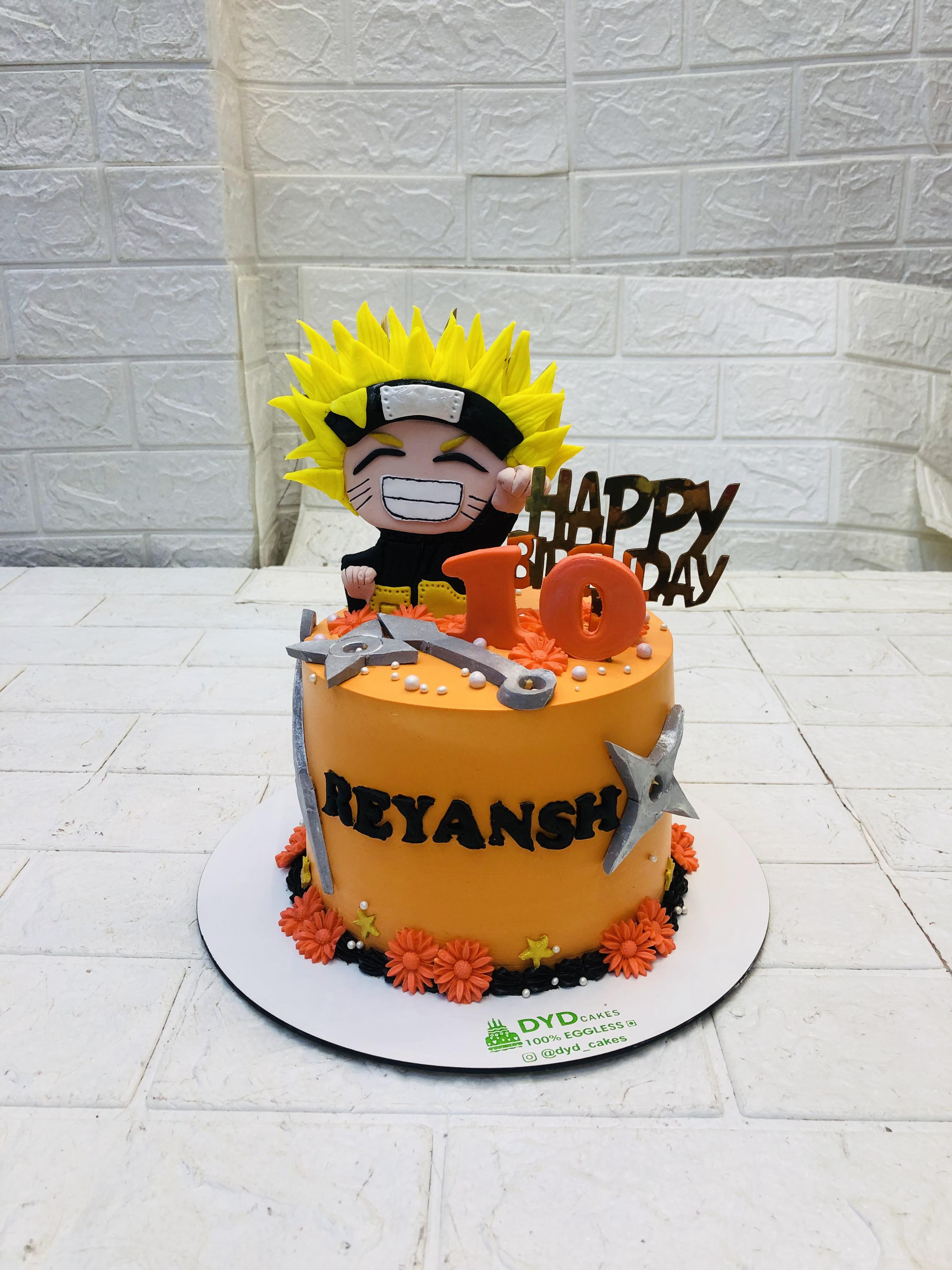 Naruto Theme Cake 2