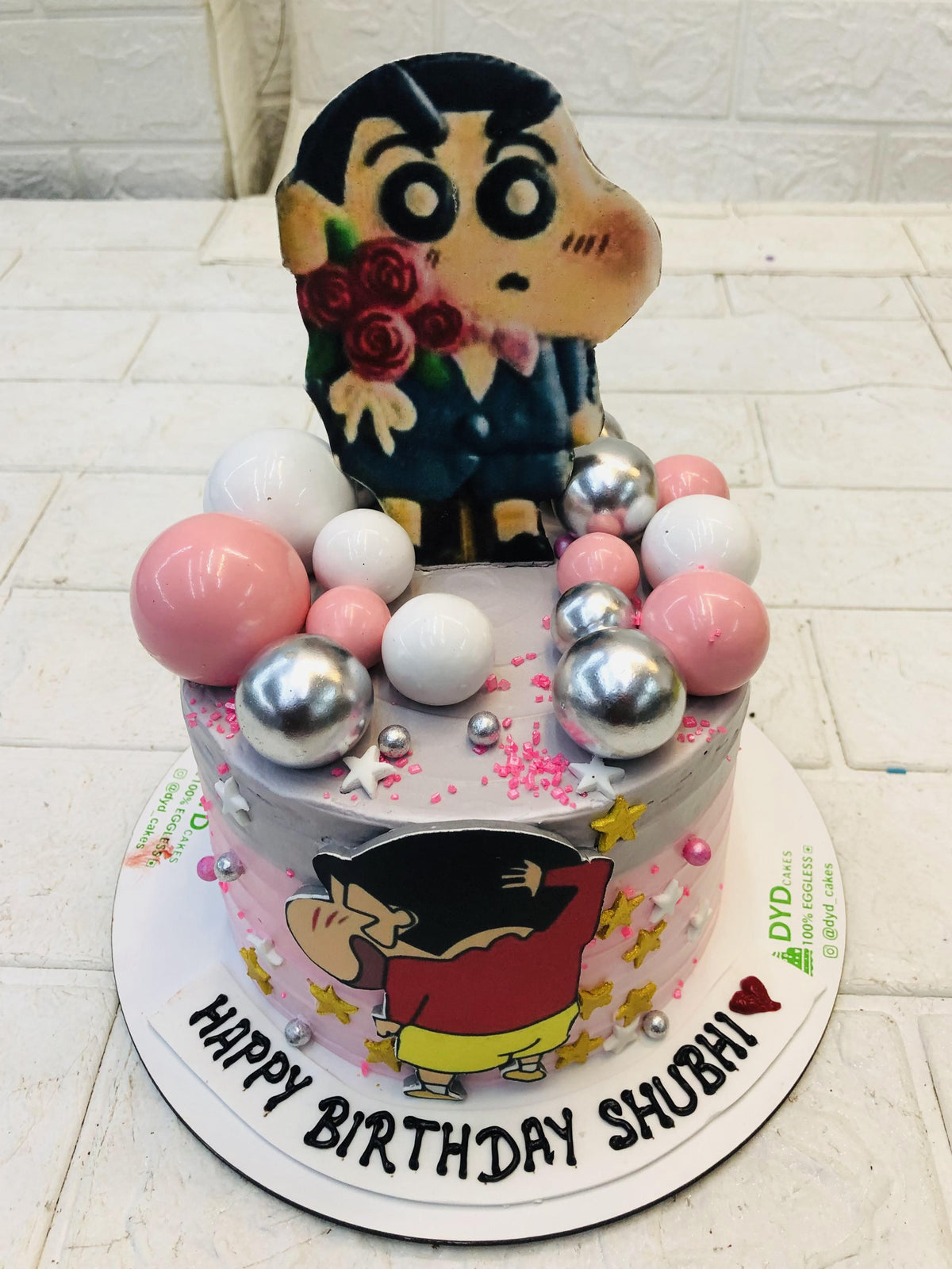 Cartoon Theme Cake
