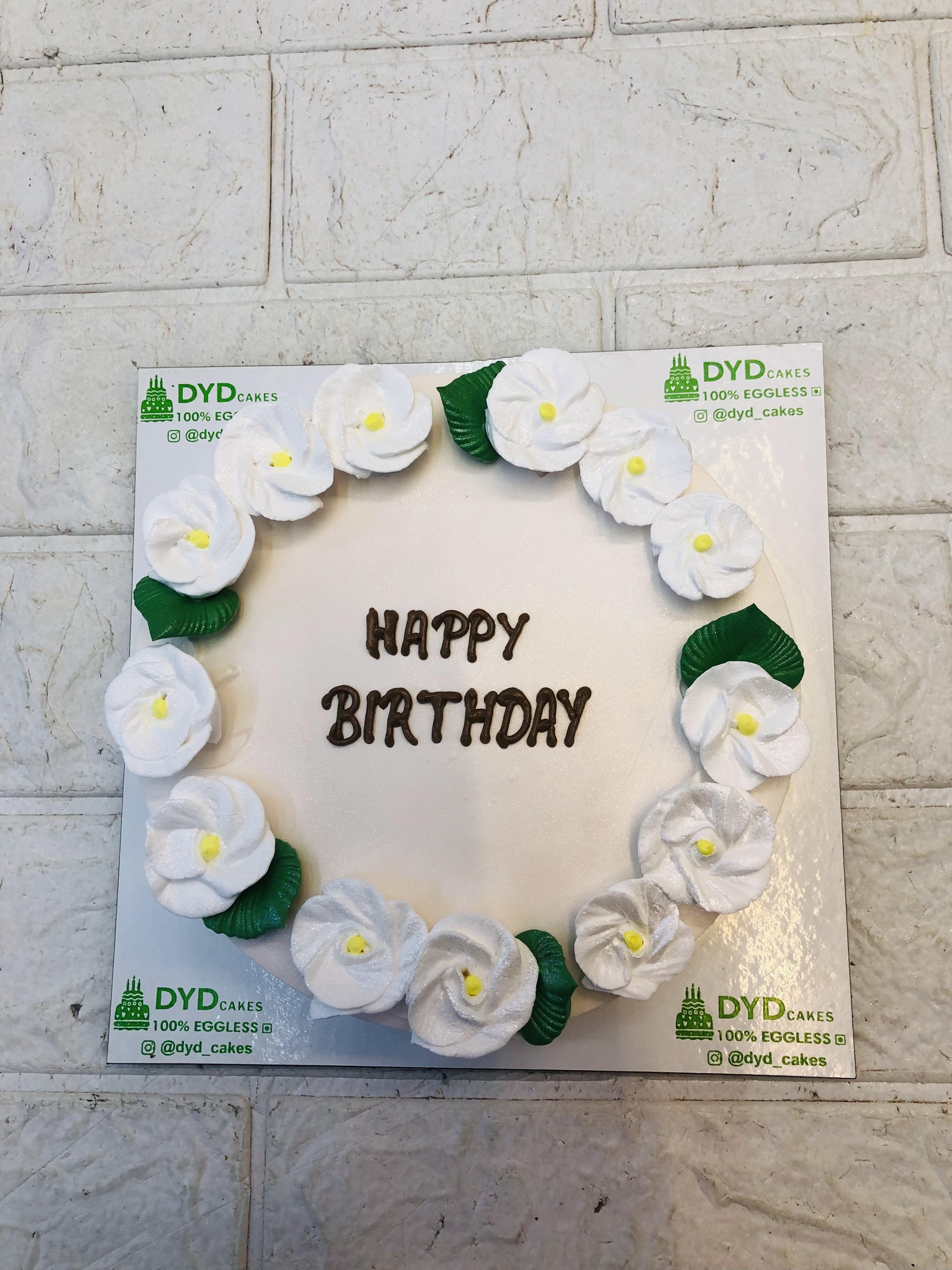 White Butter Cream Cake