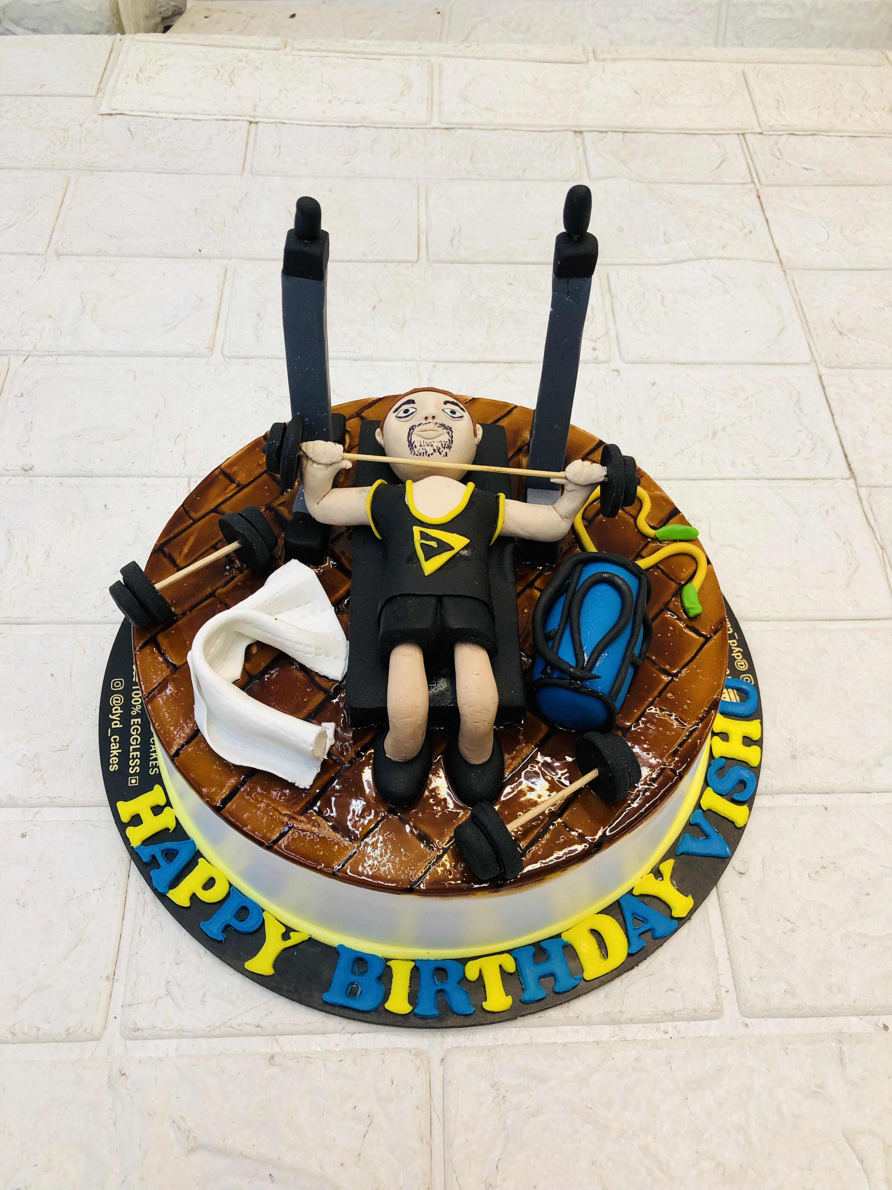 Bench Press Cake
