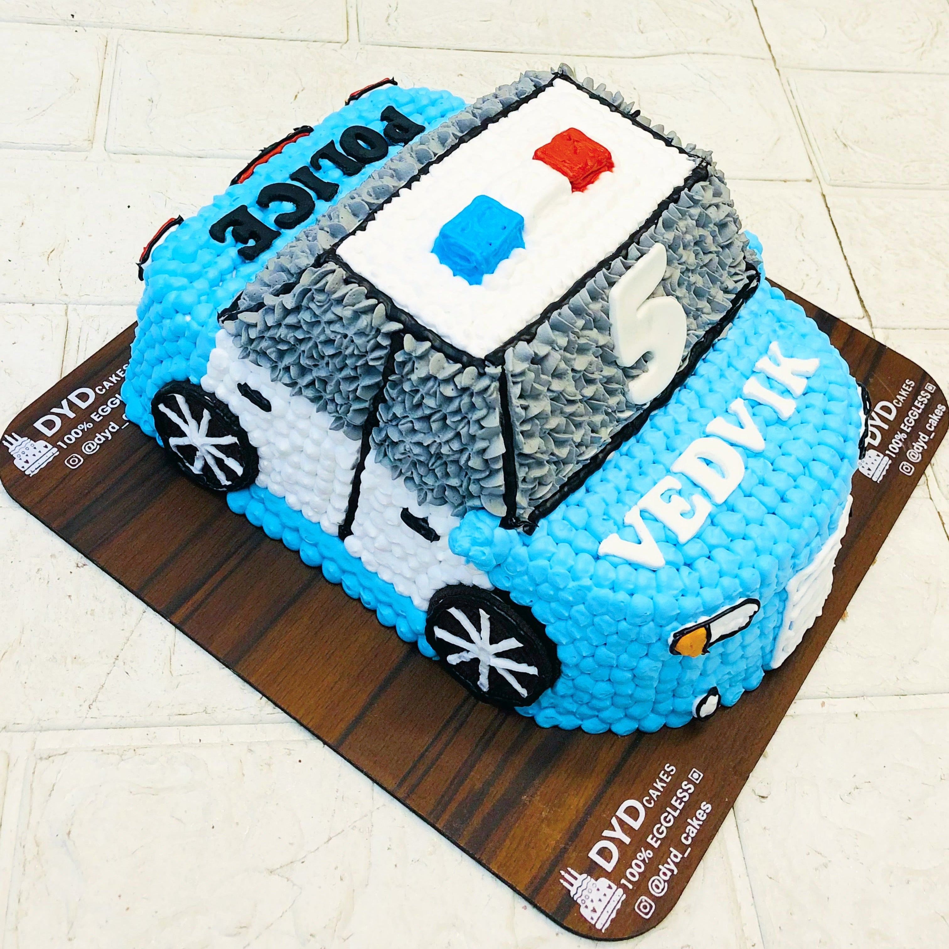Police Car Cake