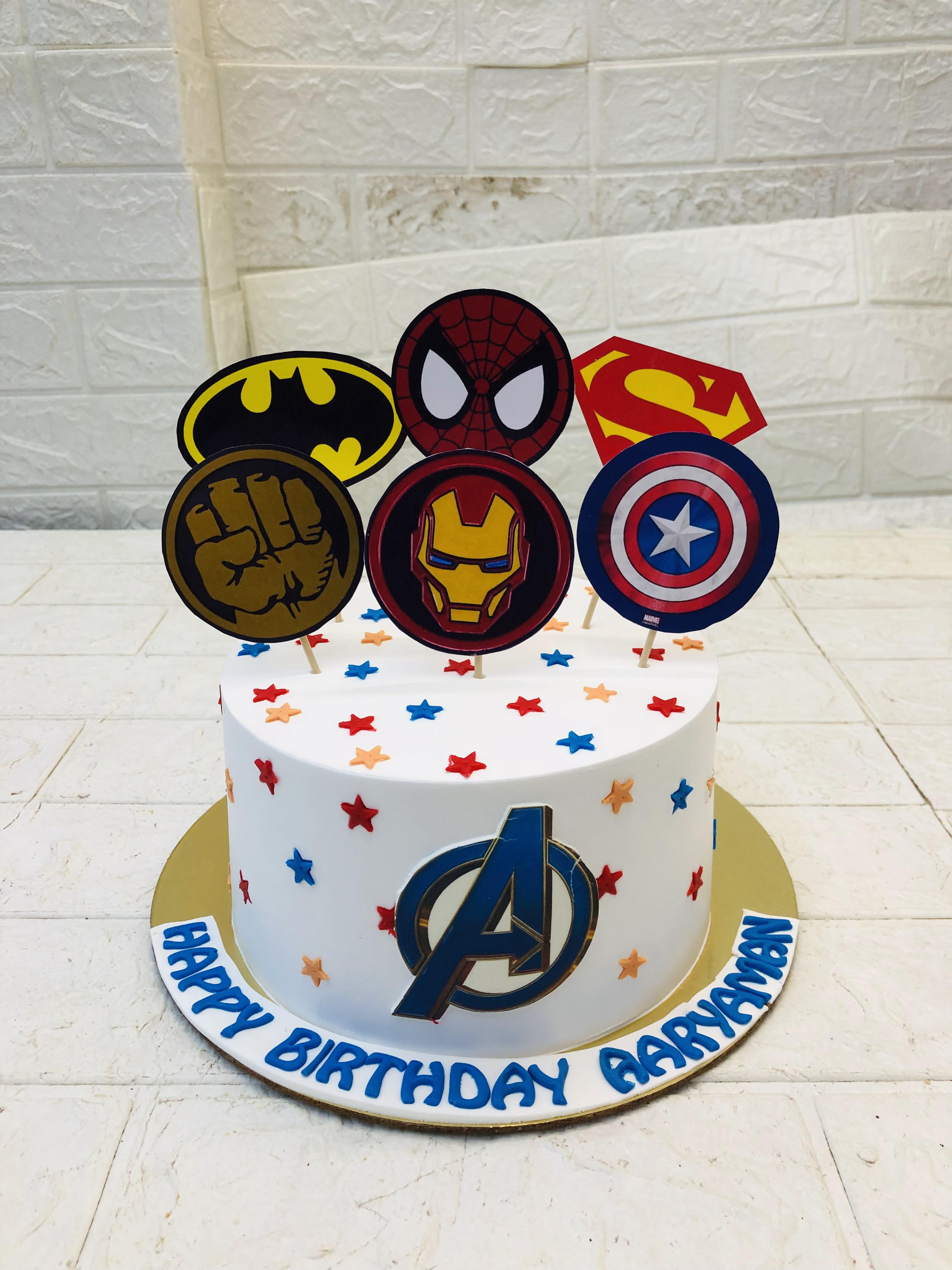 Avenger Theme Cake 2