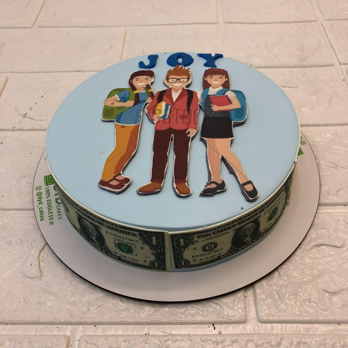 College Joy Theme Cake