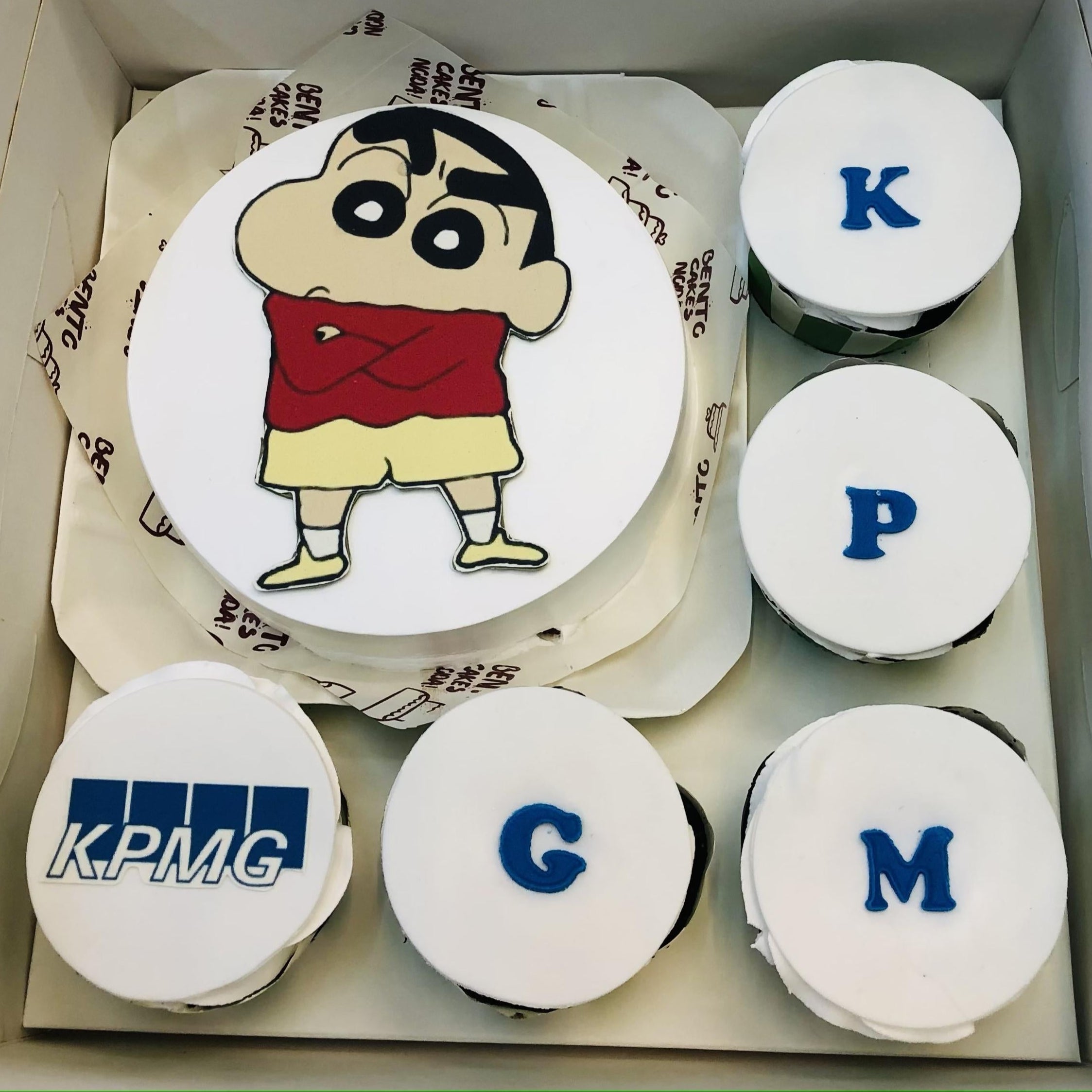 Shin Chan Bento Combo Cake
