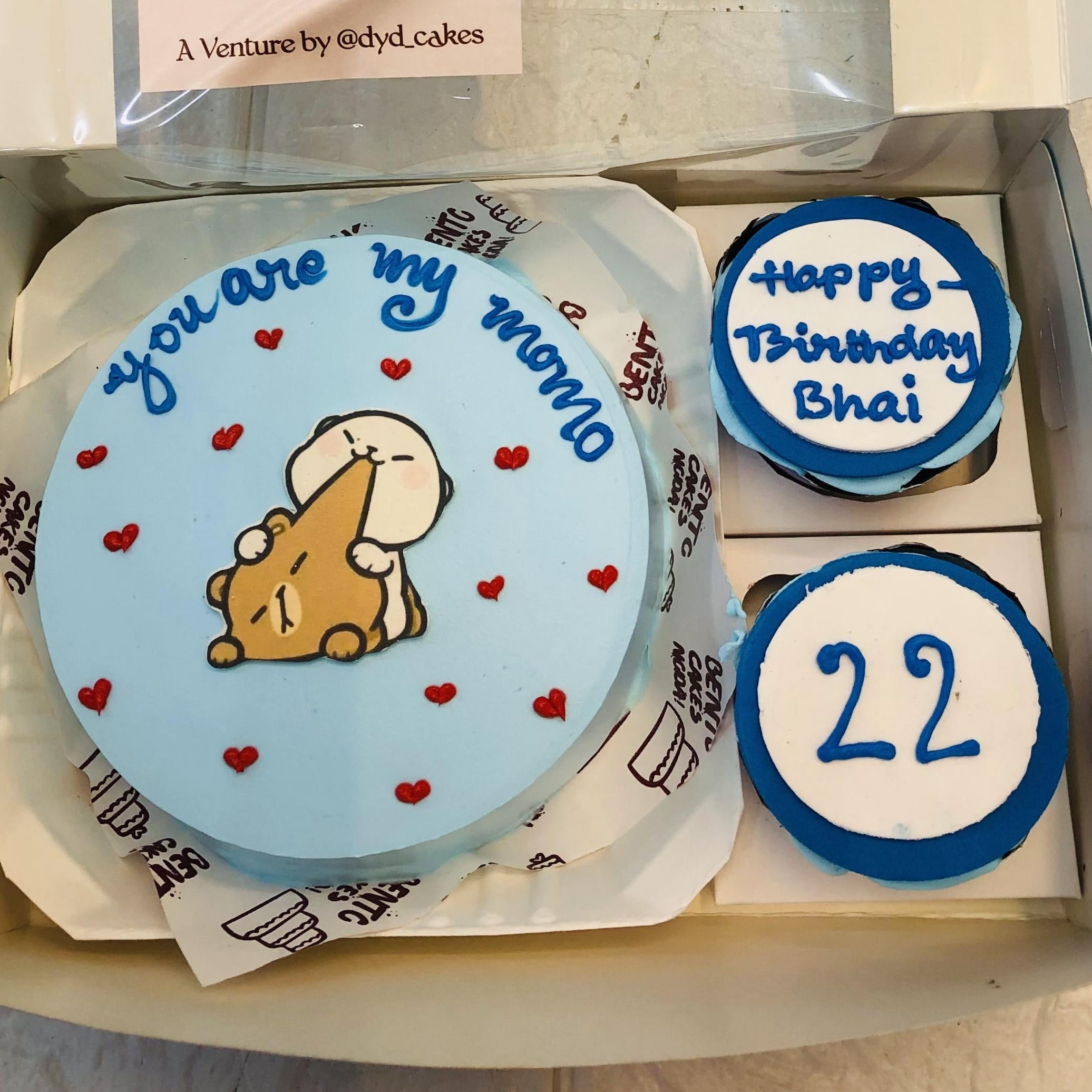 Loving Bubu Dudu Mini Bento Combo Cake