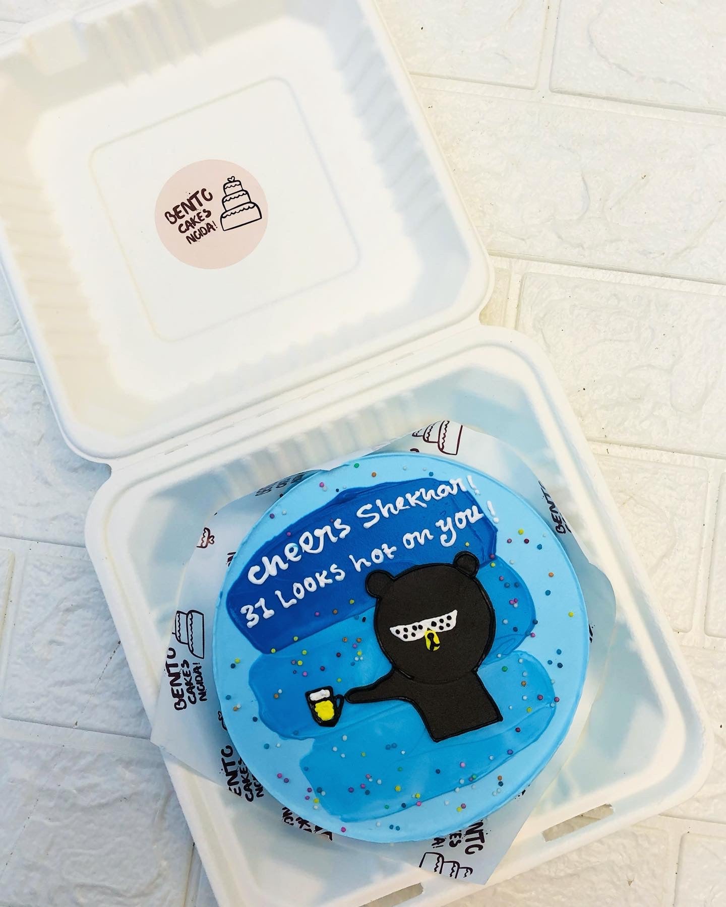 Cool Tom Theme Bento Cake