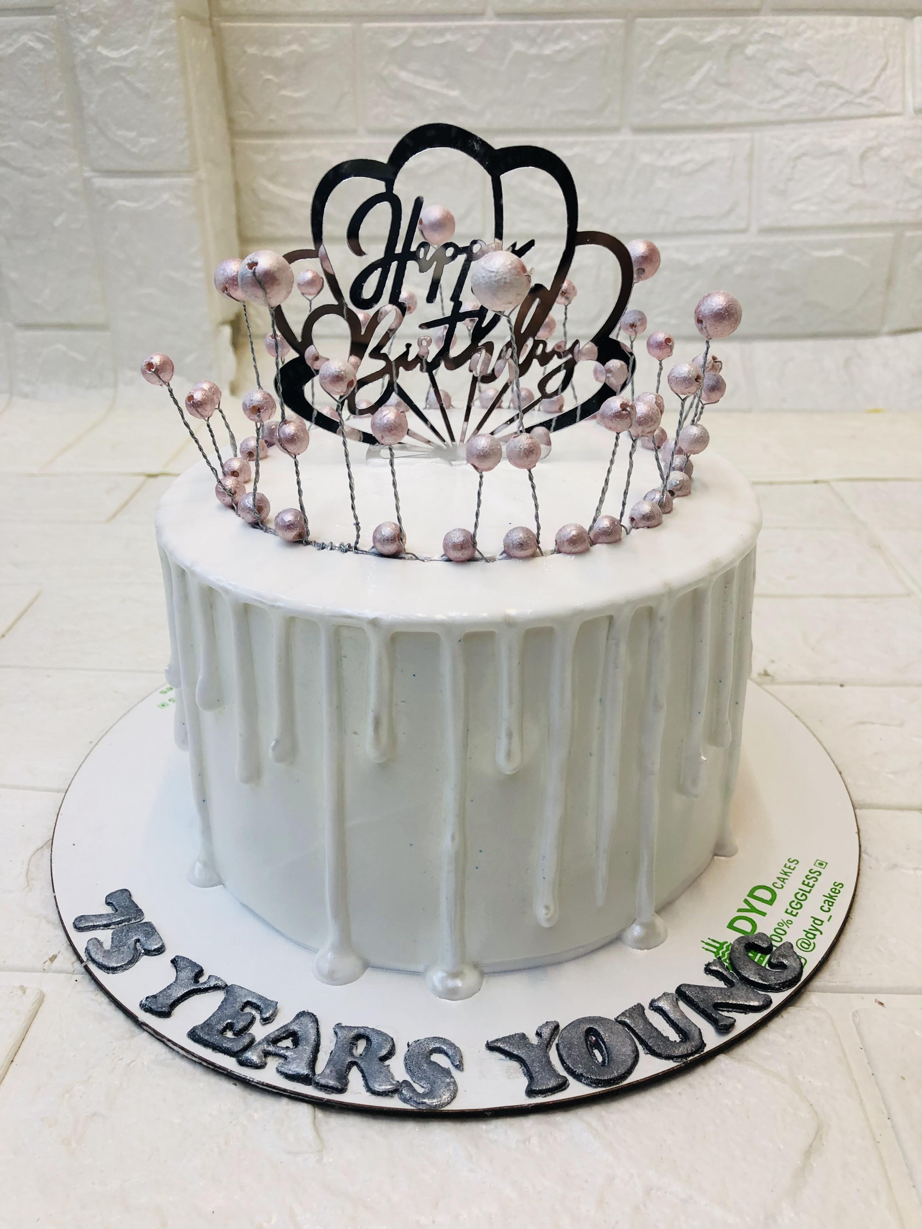 Drip Birthday Cake