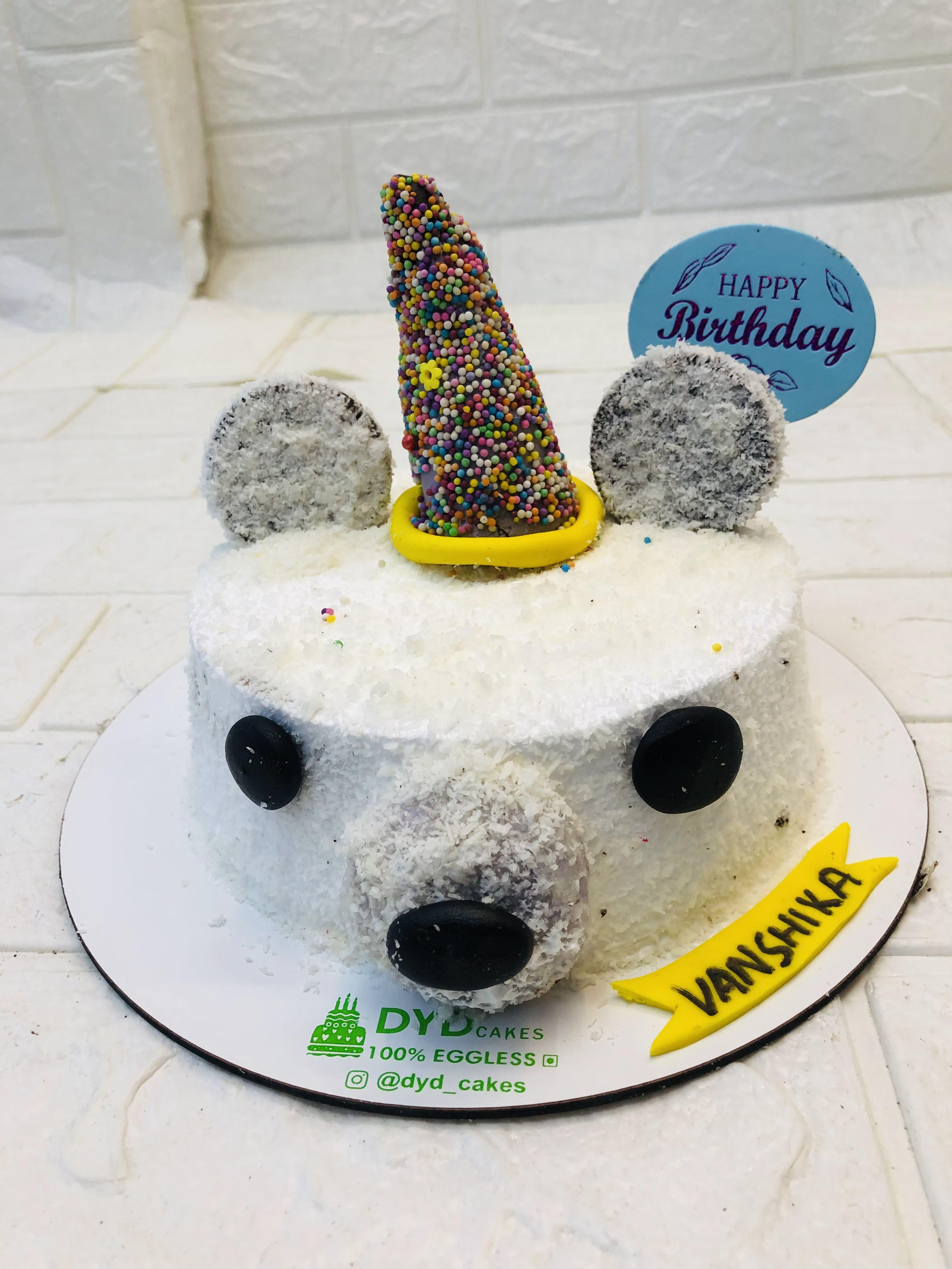 Polar Bear Mouse Cake