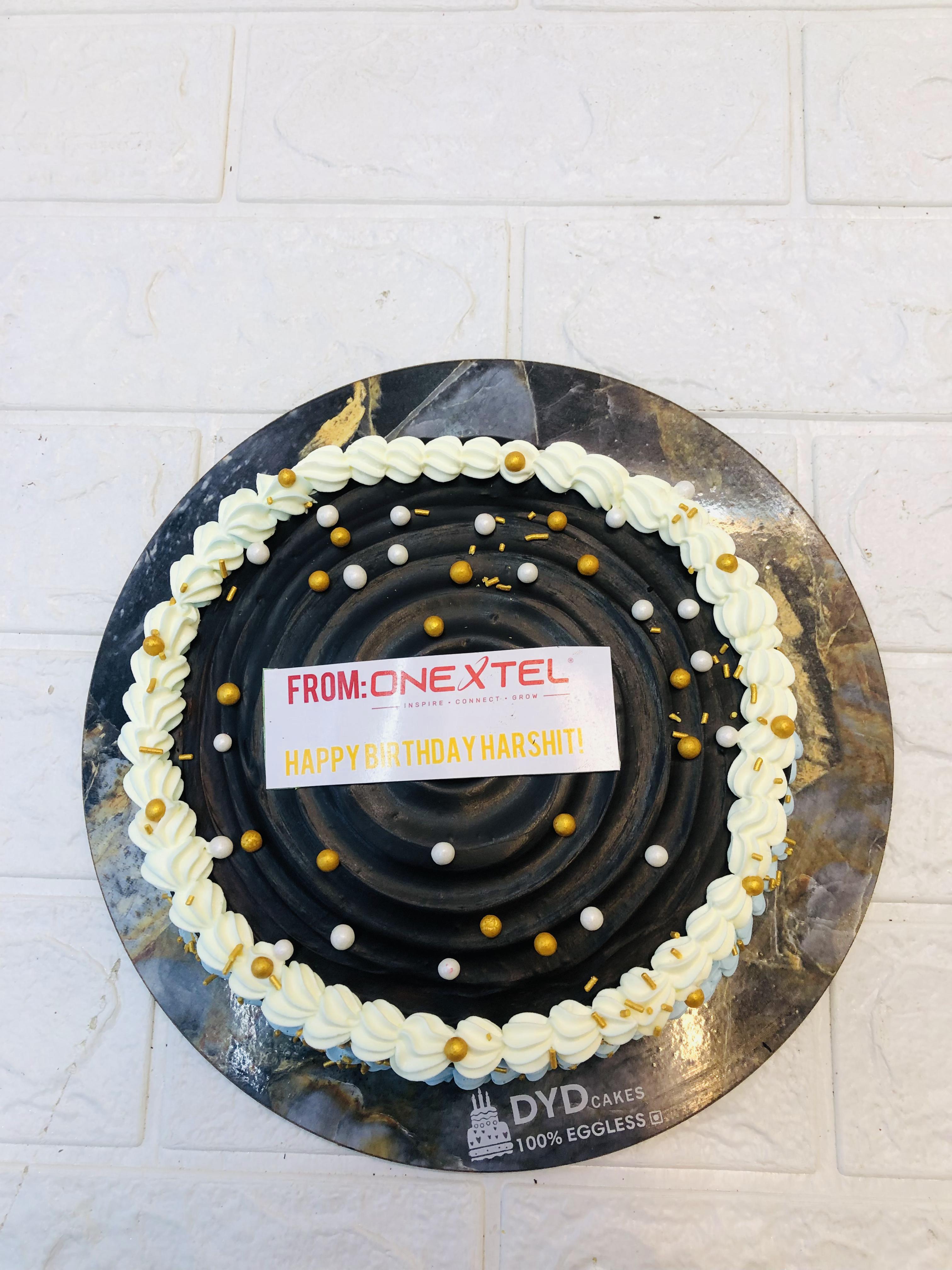 Chocolate with White Cream Cake