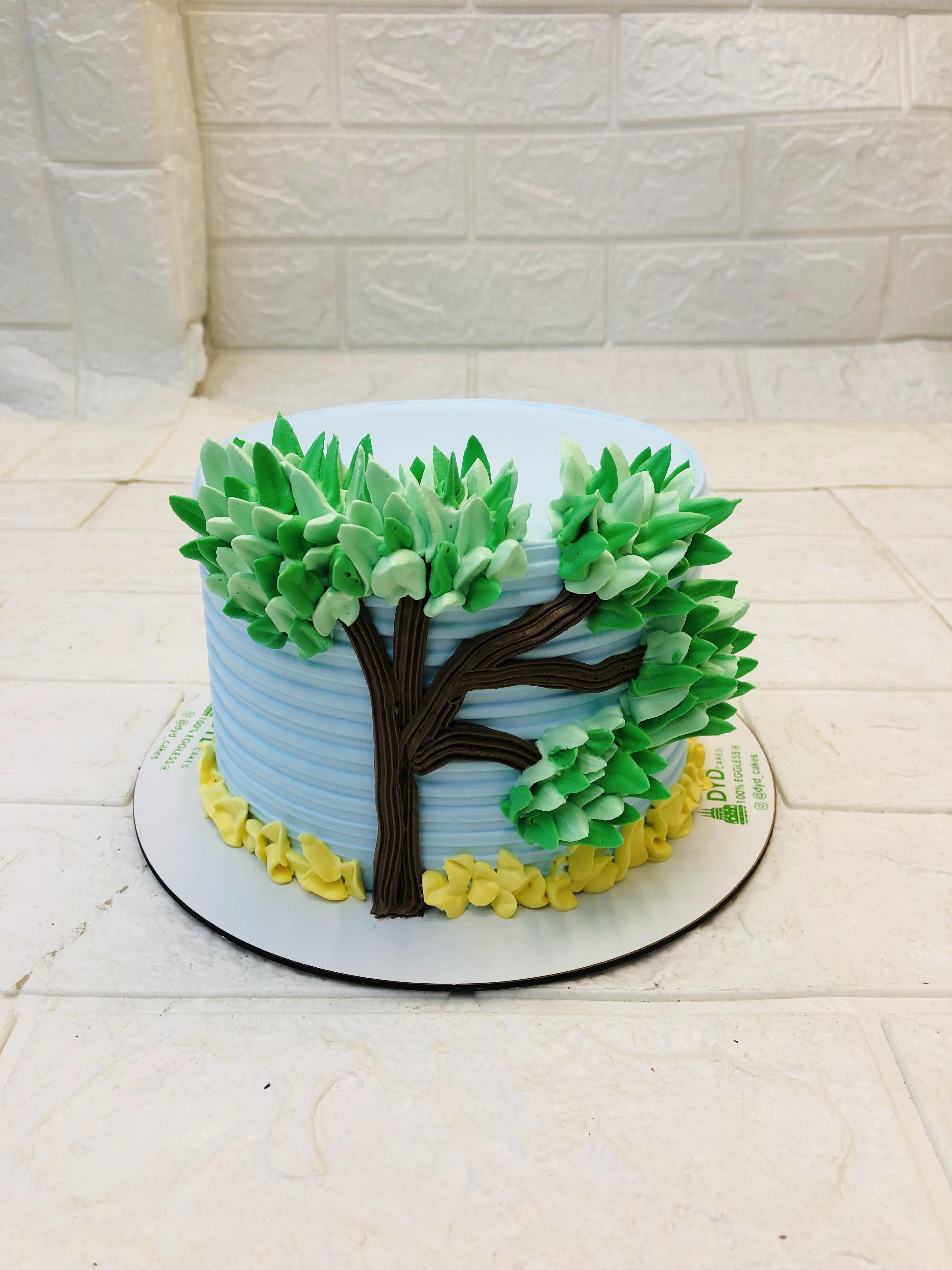 Tree Theme Cake