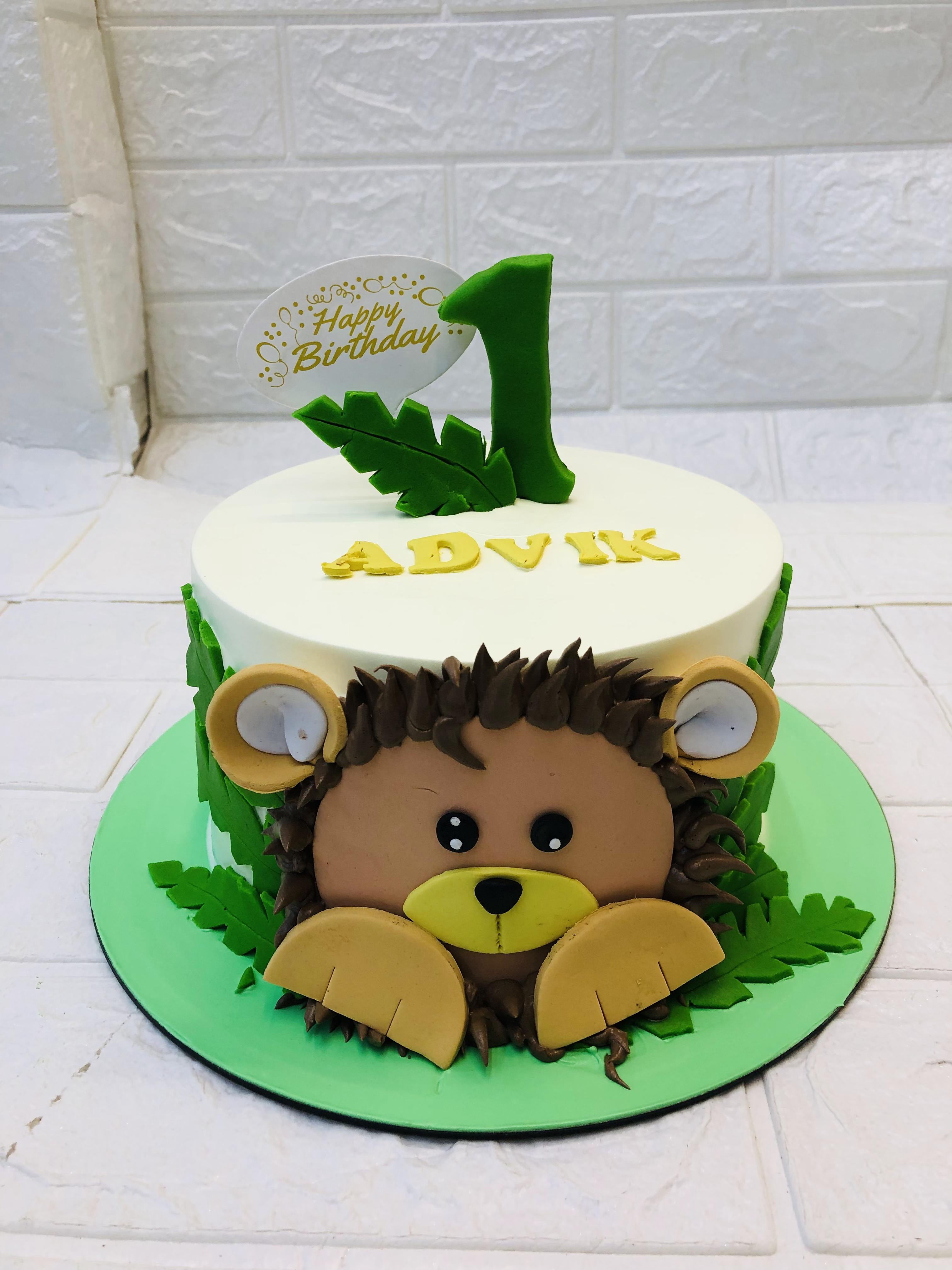 Jungle Theme Cake