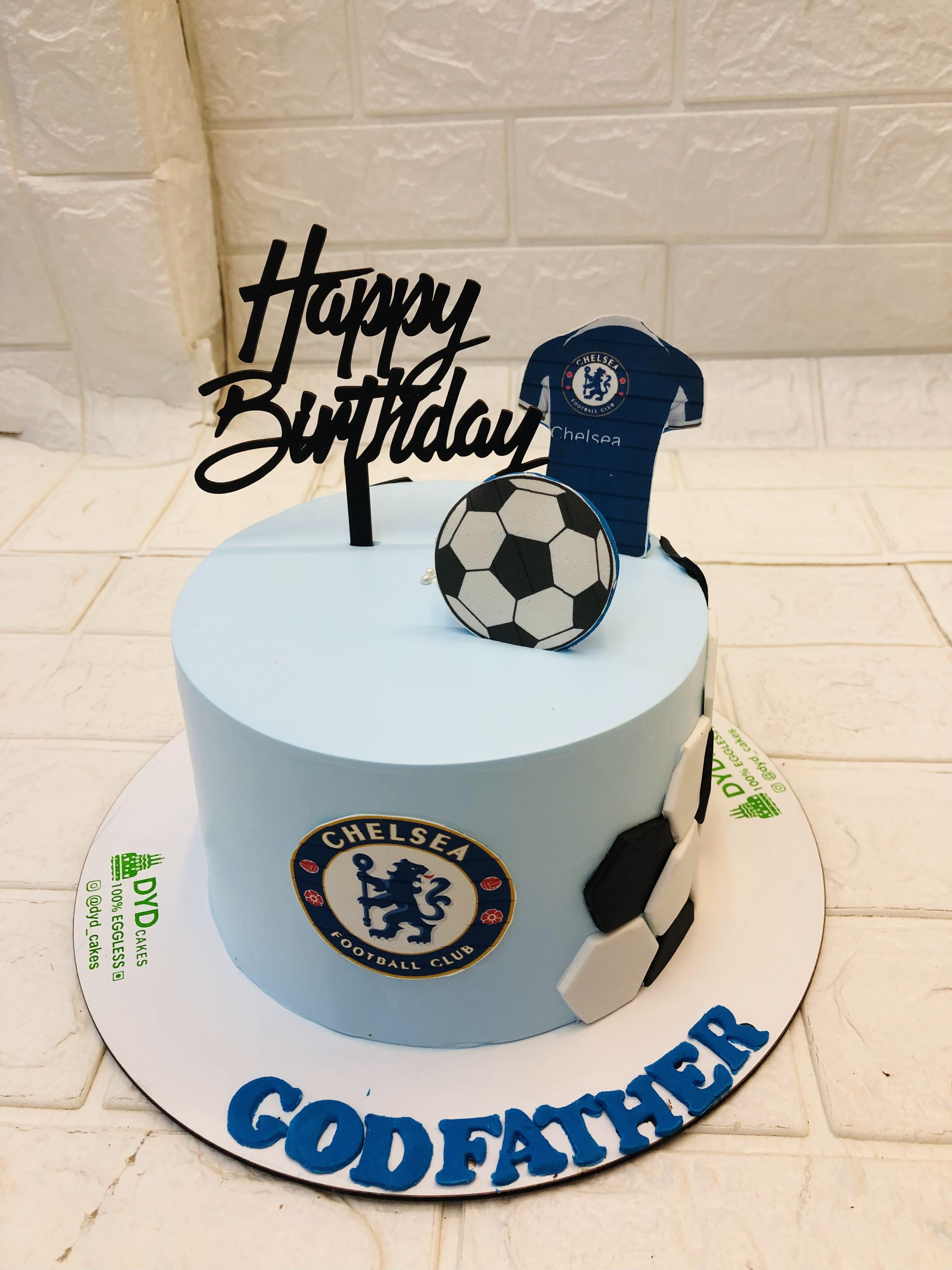Chelsea theme cake