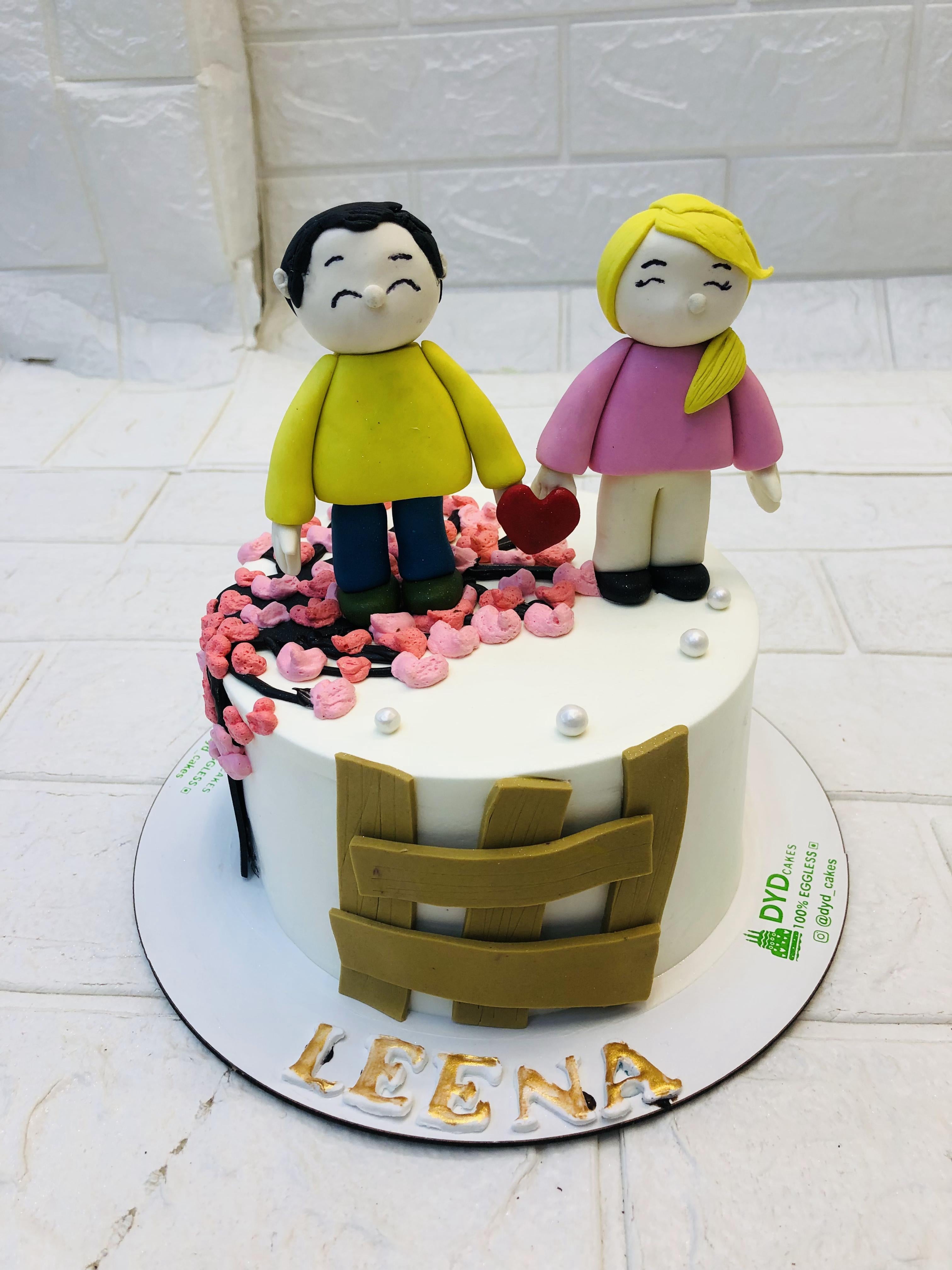 Happy Couple Cake