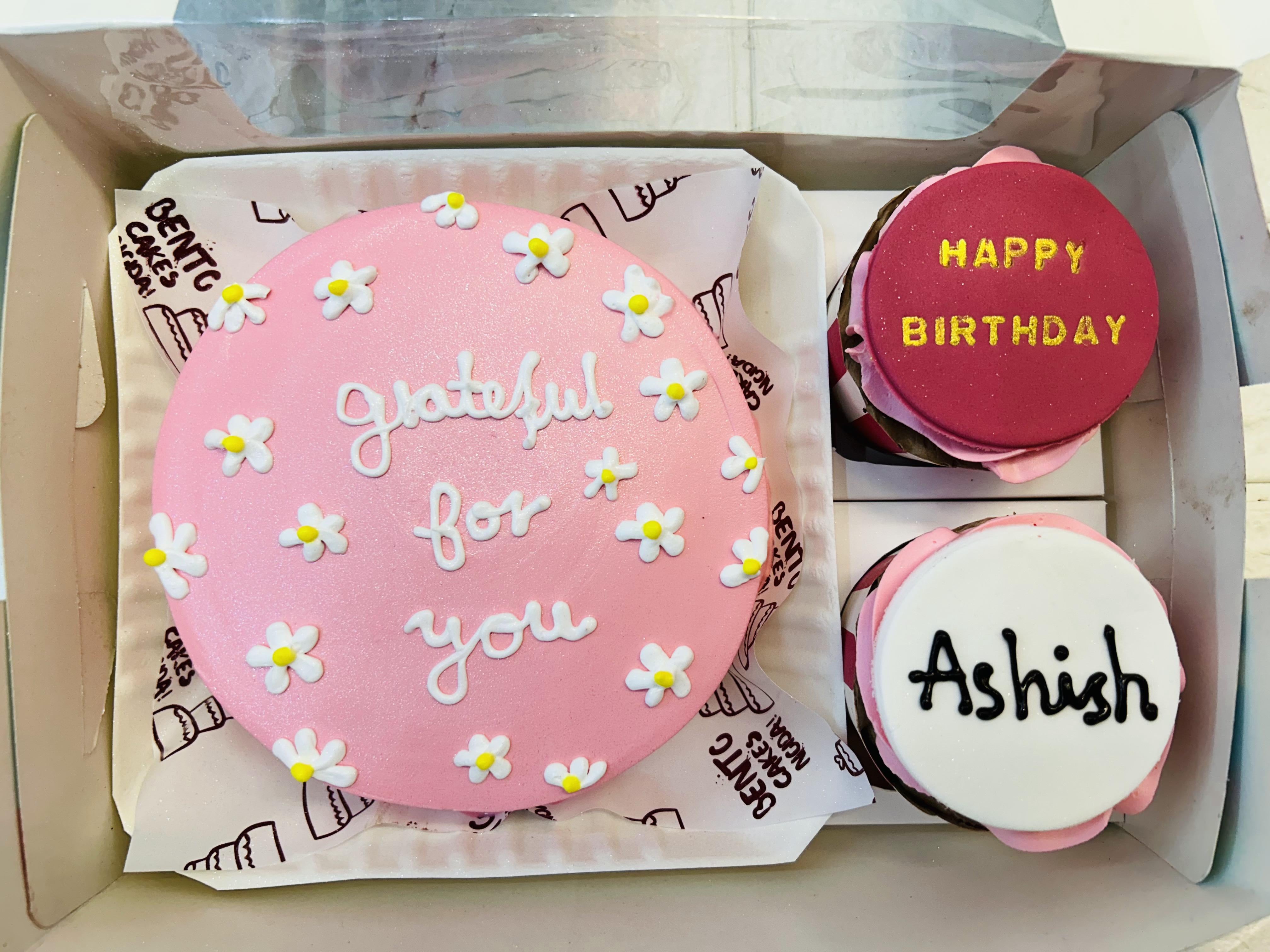 Little Flowers Mini Bento Combo Cake