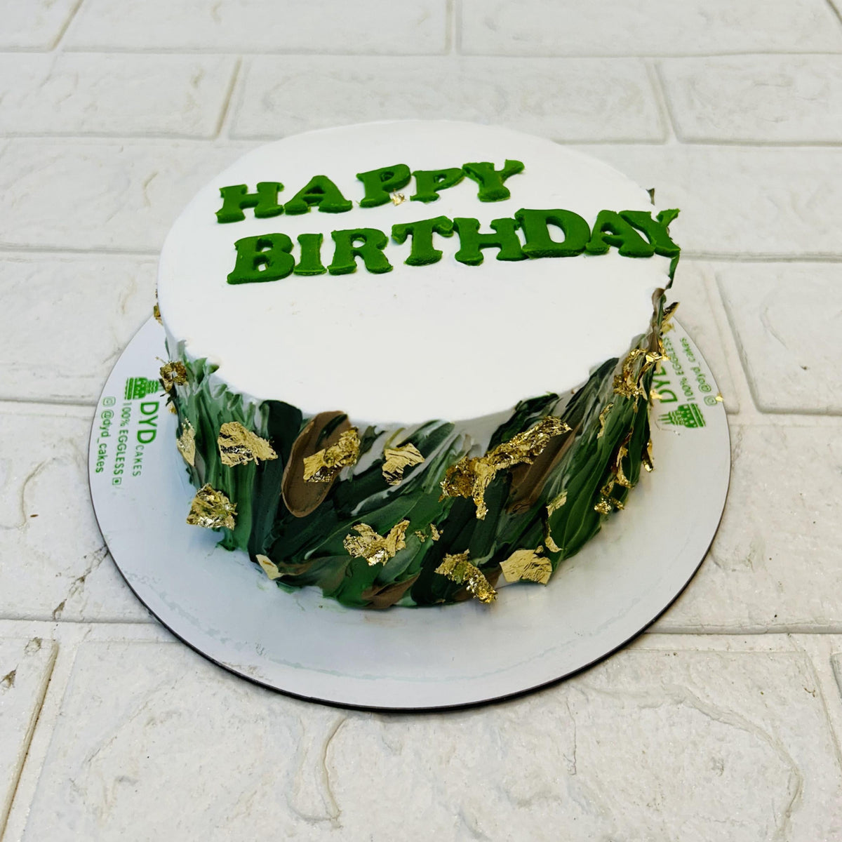 Tree Stem Theme Cake
