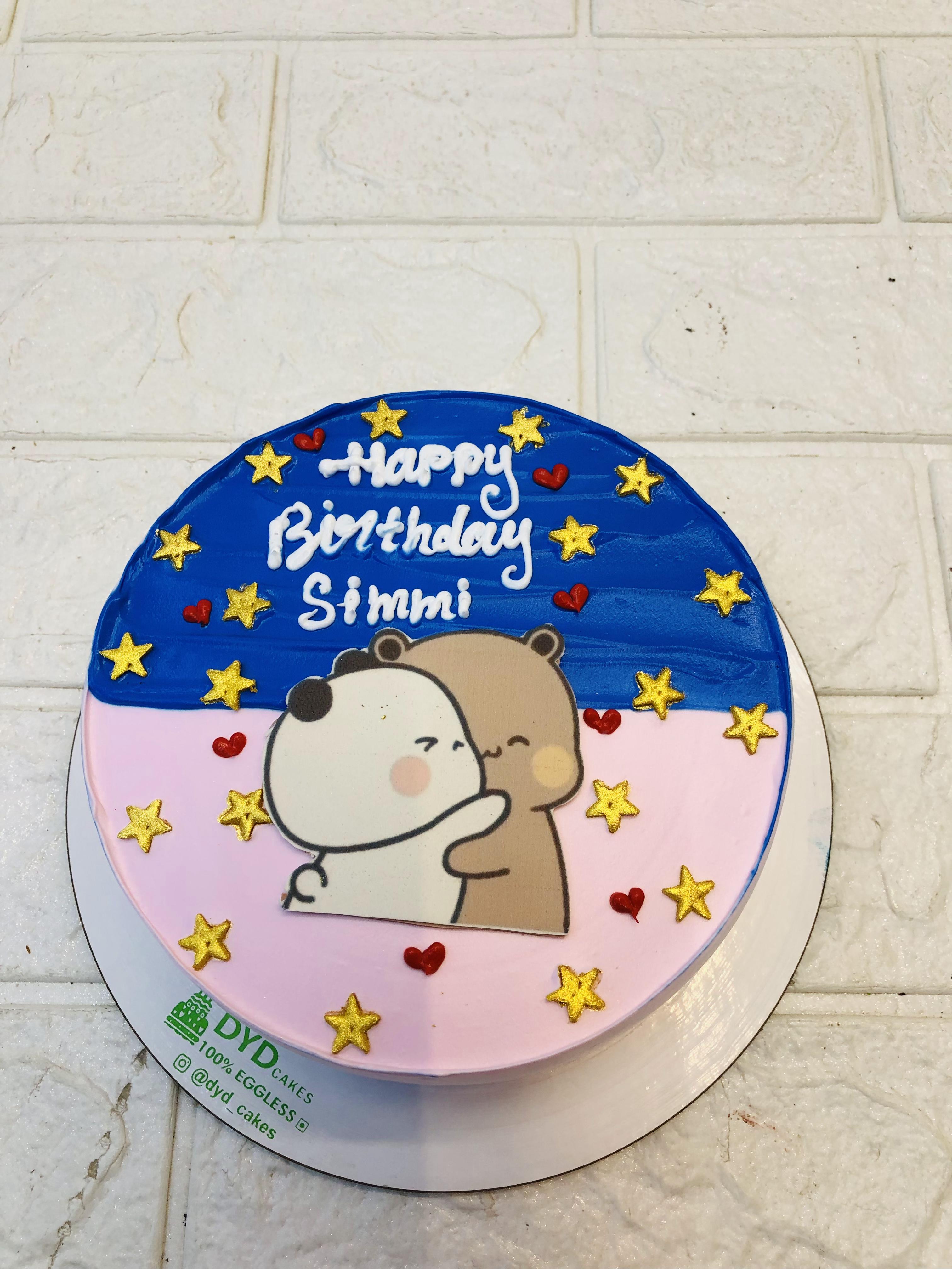 Cute Bubu Dudu  Couple Cake