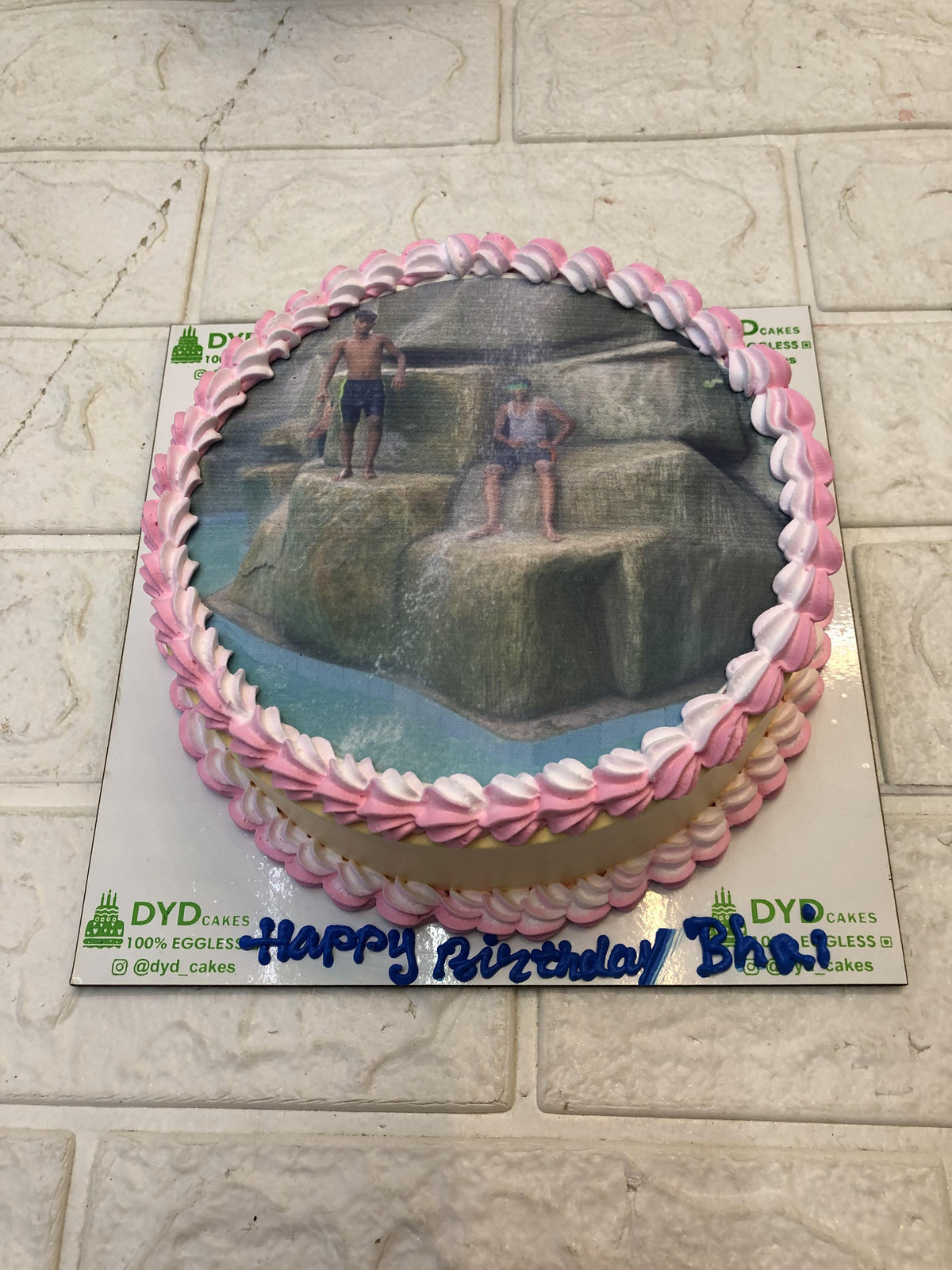 Photo Print Cake 2