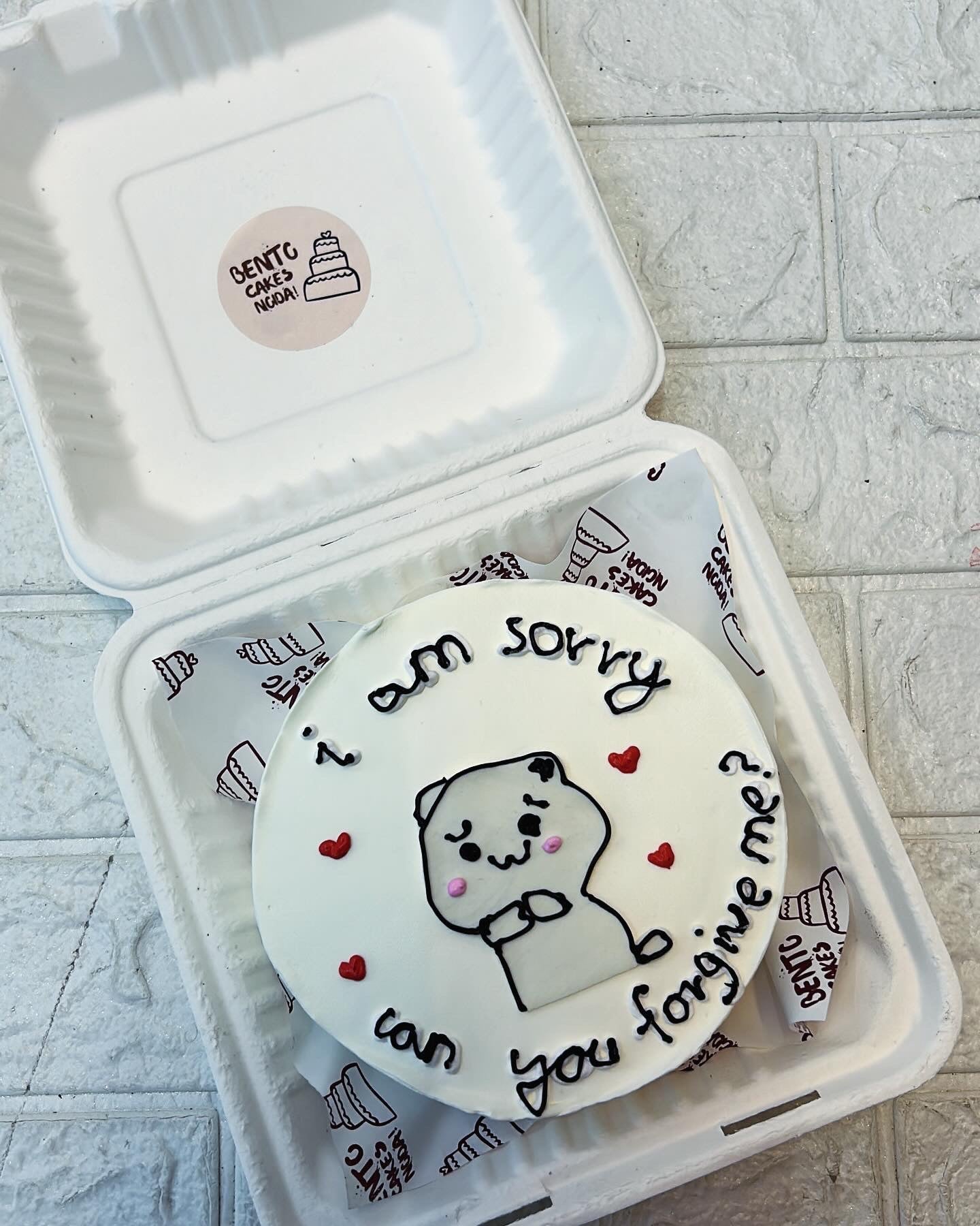 Customize Cat Theme Bento Cake