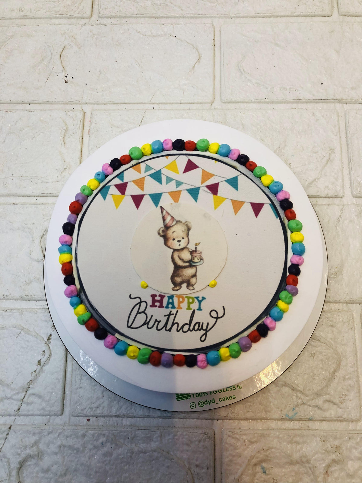 Cartoon Birthday Cake