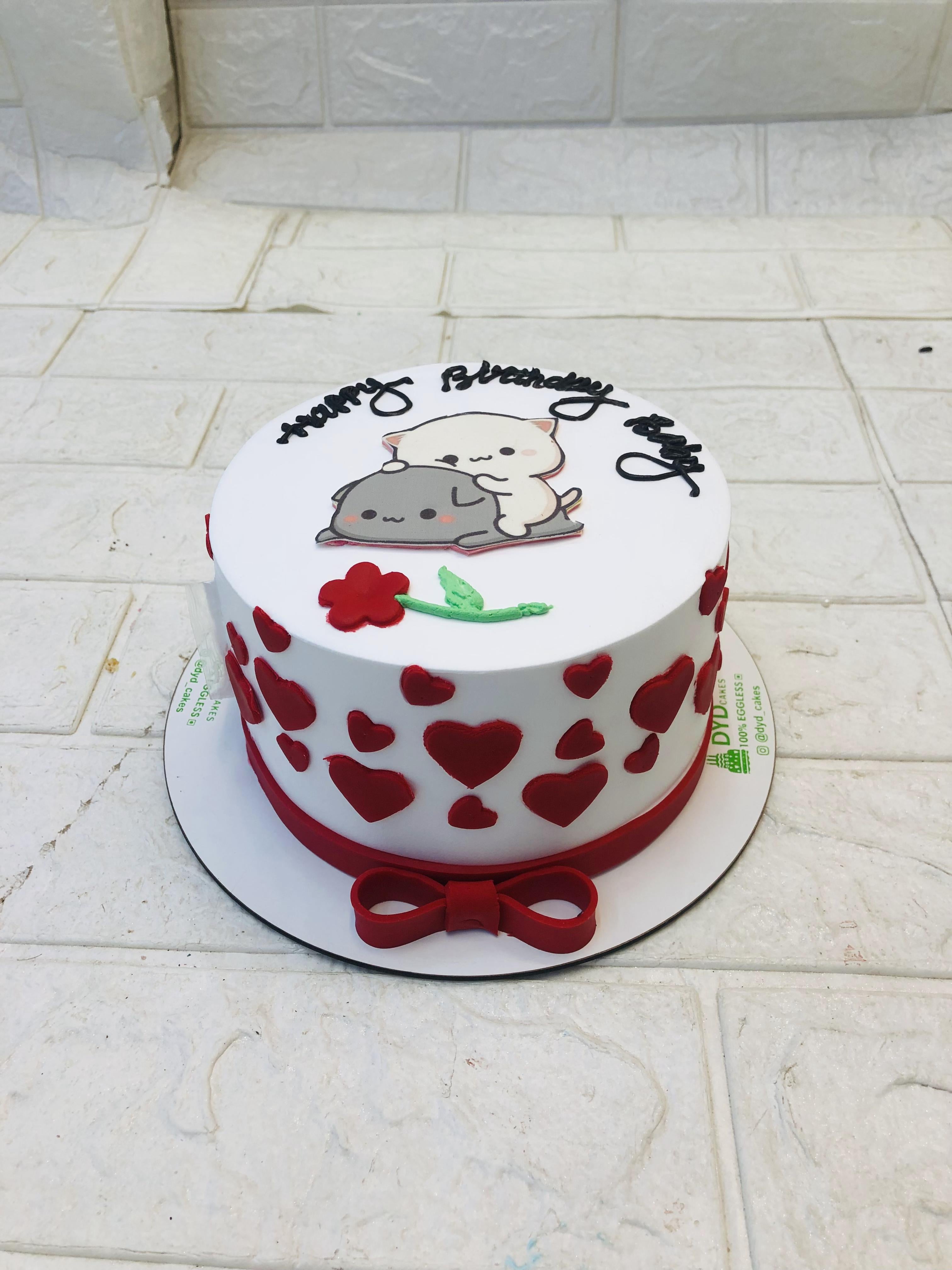 Cute Bubu Dudu Birthday Cake 2