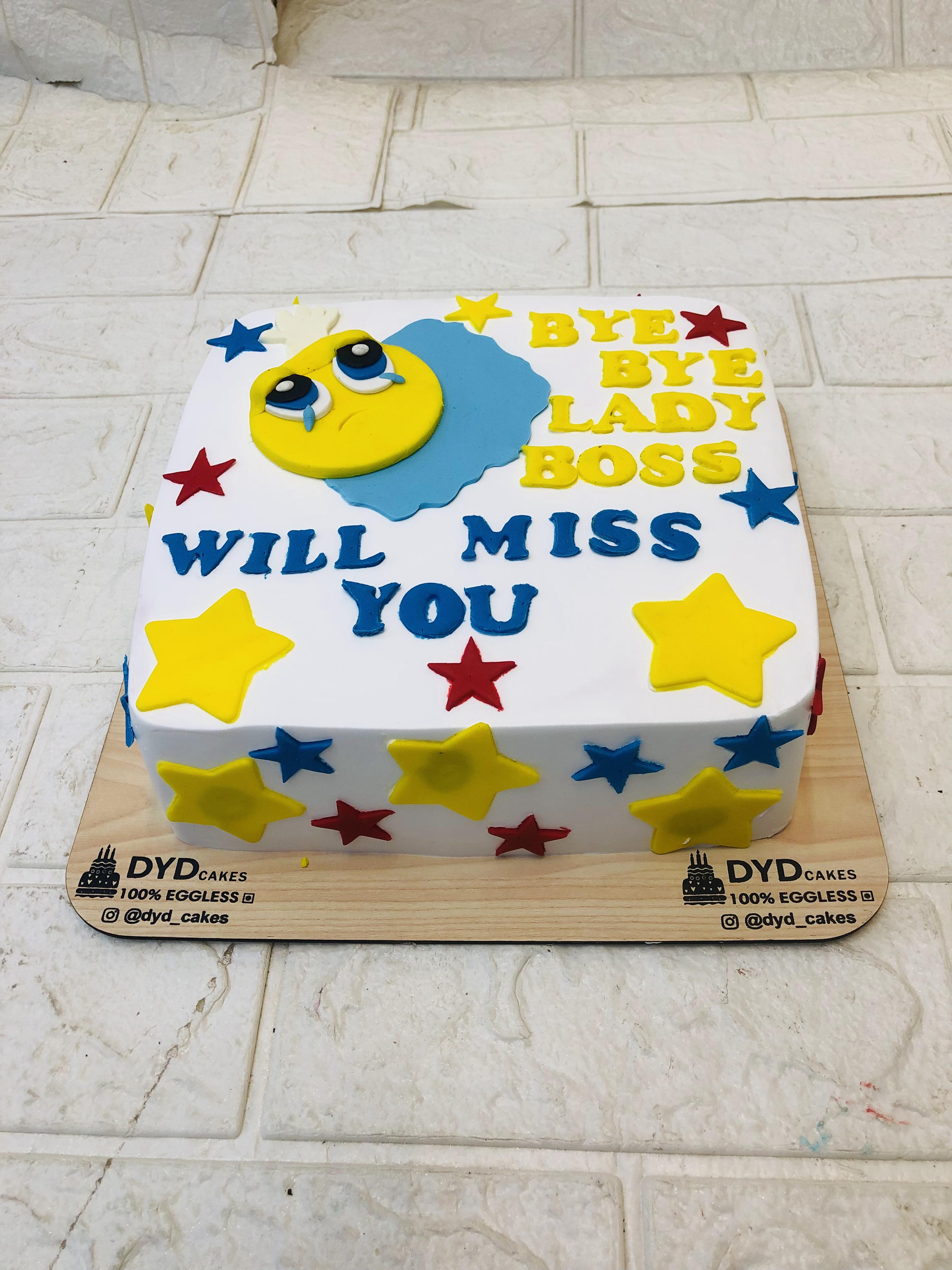 Bye Bye Farewell Cake