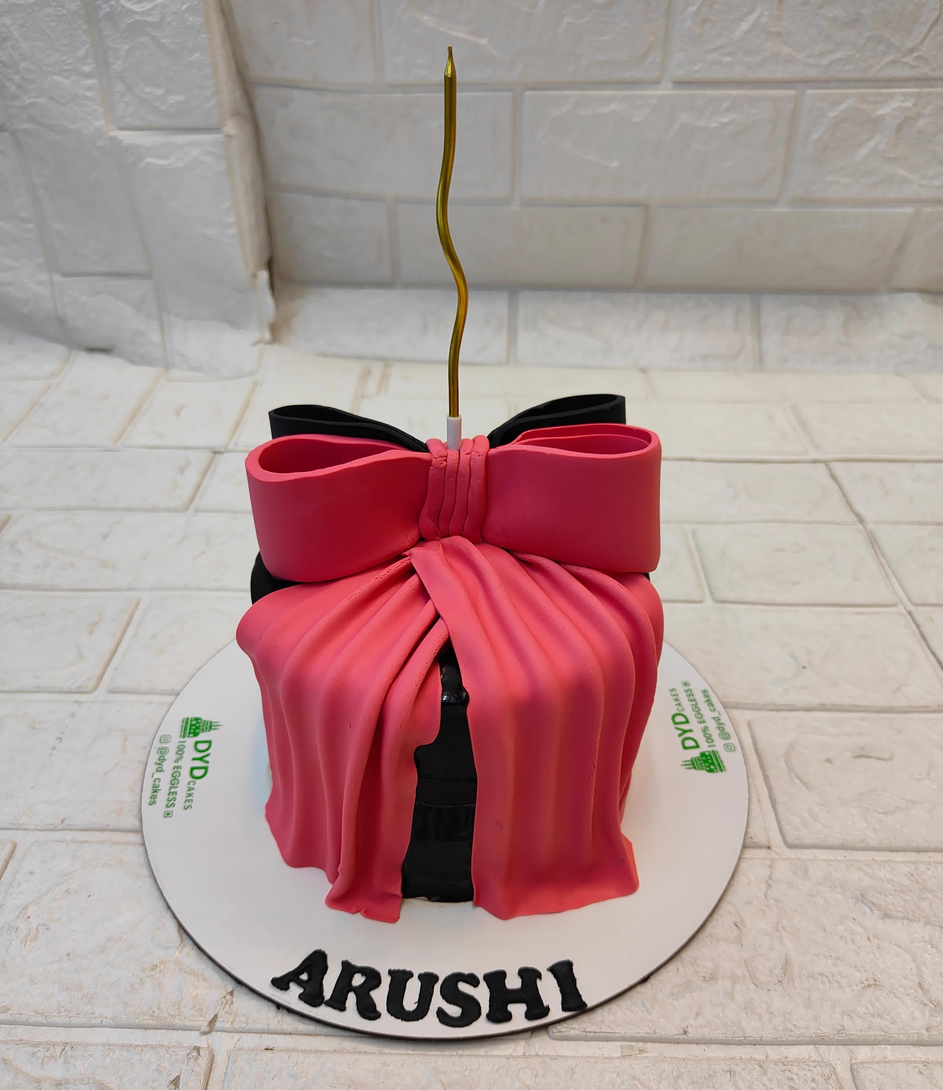 Red Ribbon Chocolate Cake