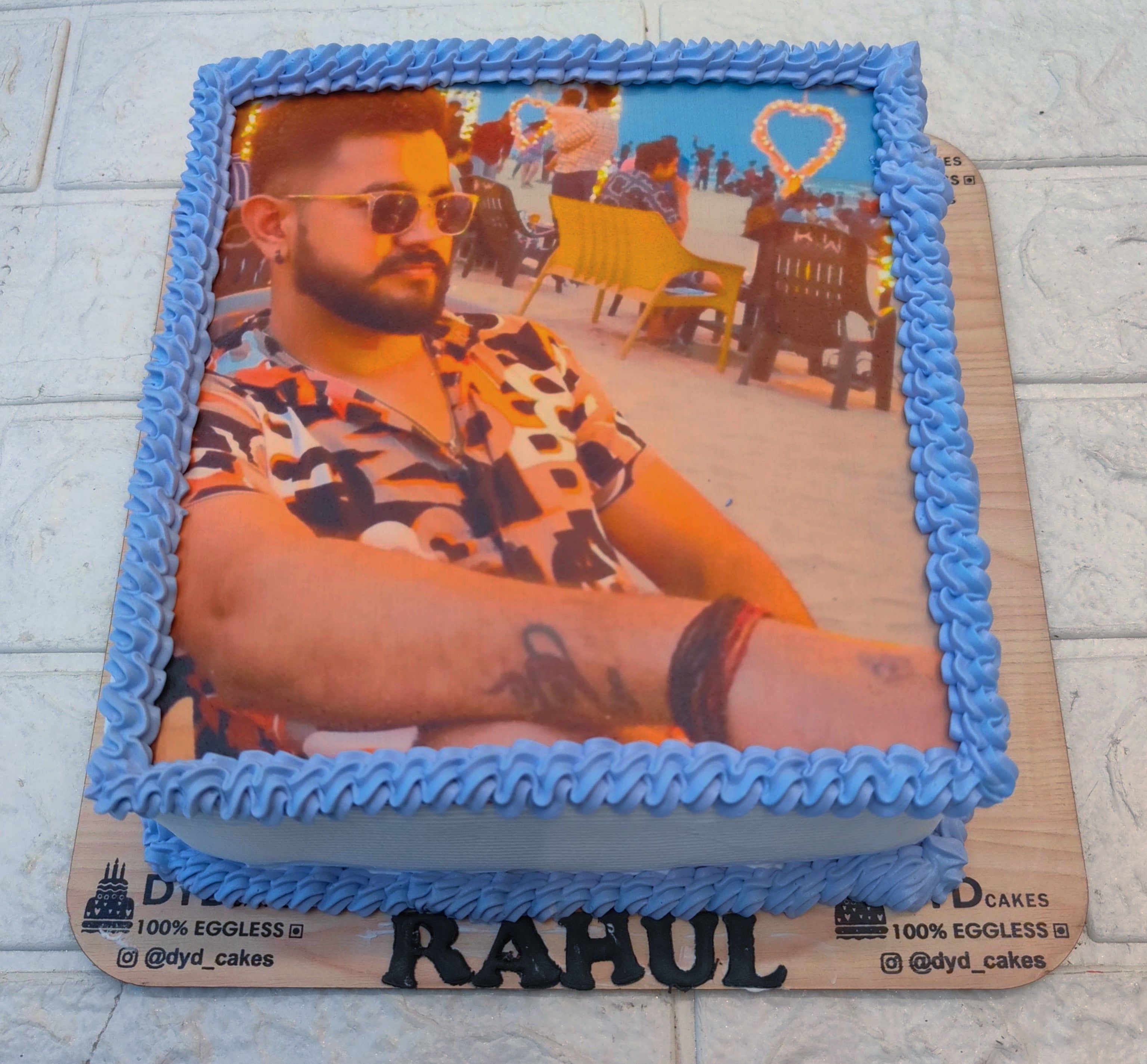 Personalized Birthday Cake