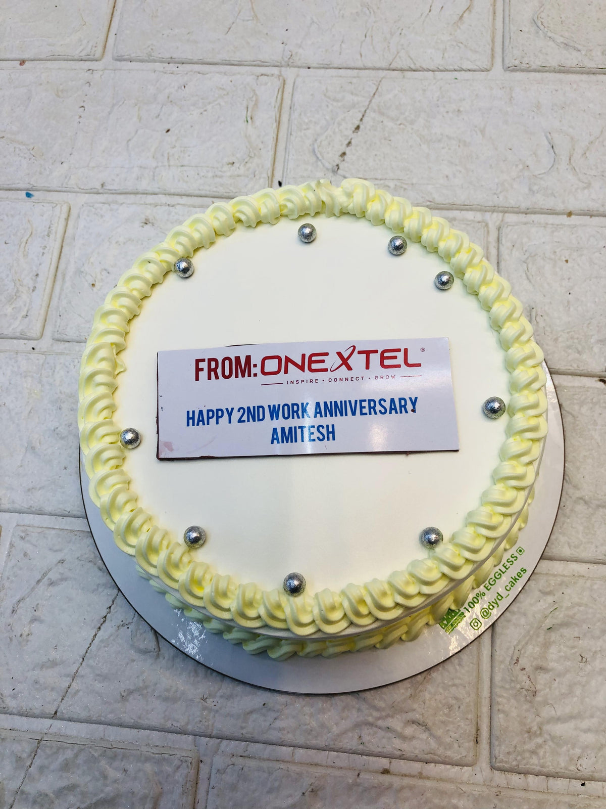 Work Anniversary Celebration Cake 2