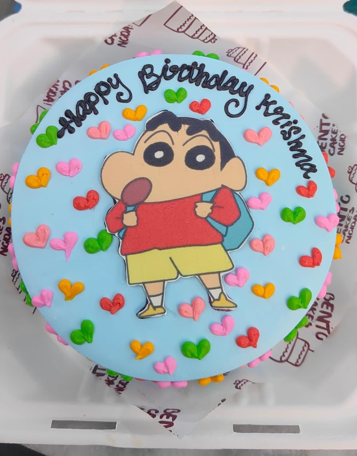Shin Chan Cake