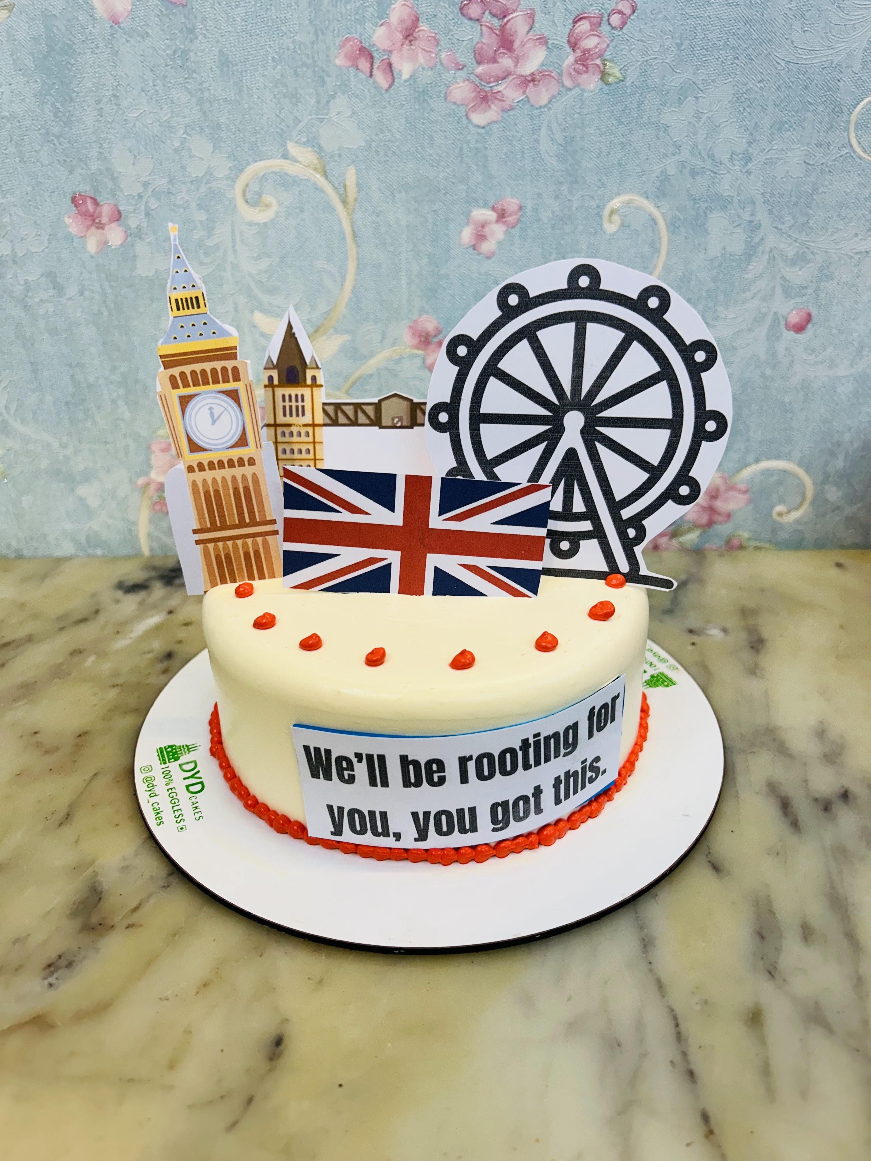 London Theme Cake