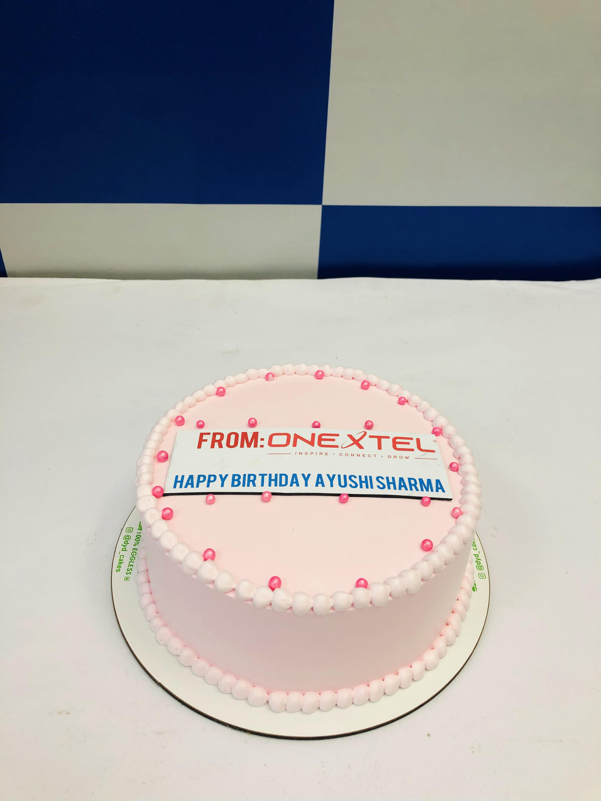 Pink Pearls Cake