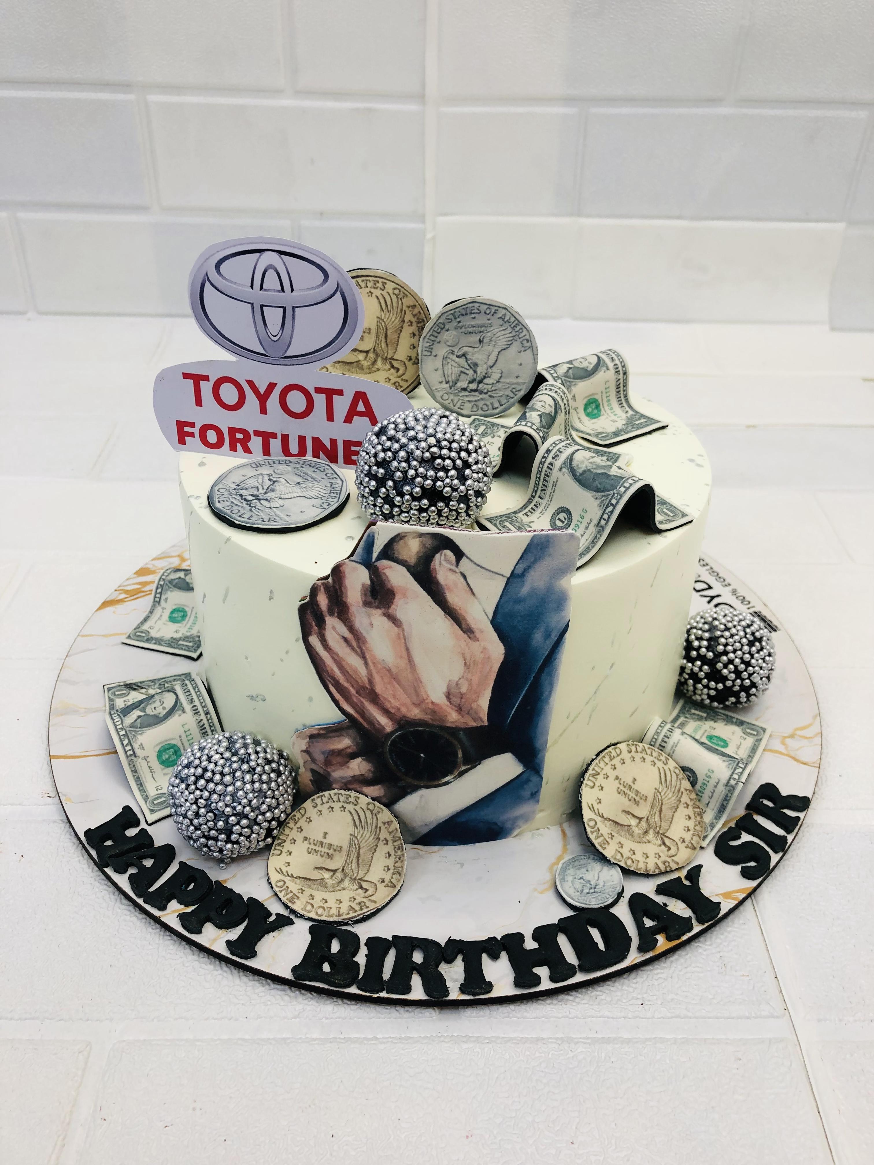 Money Theme Cake