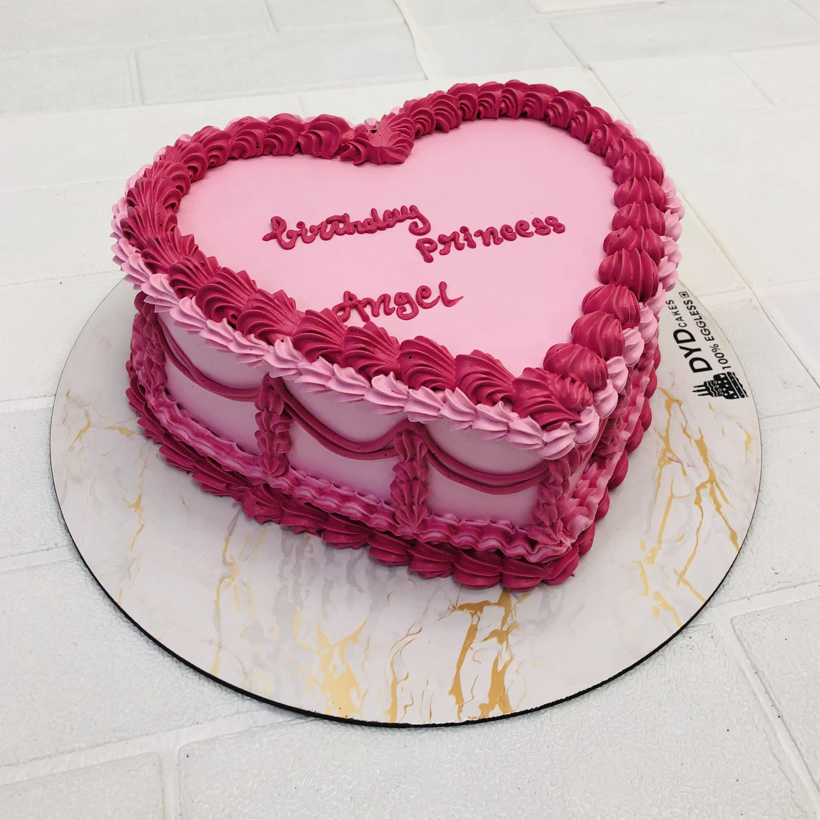 Pink Glitter Cake